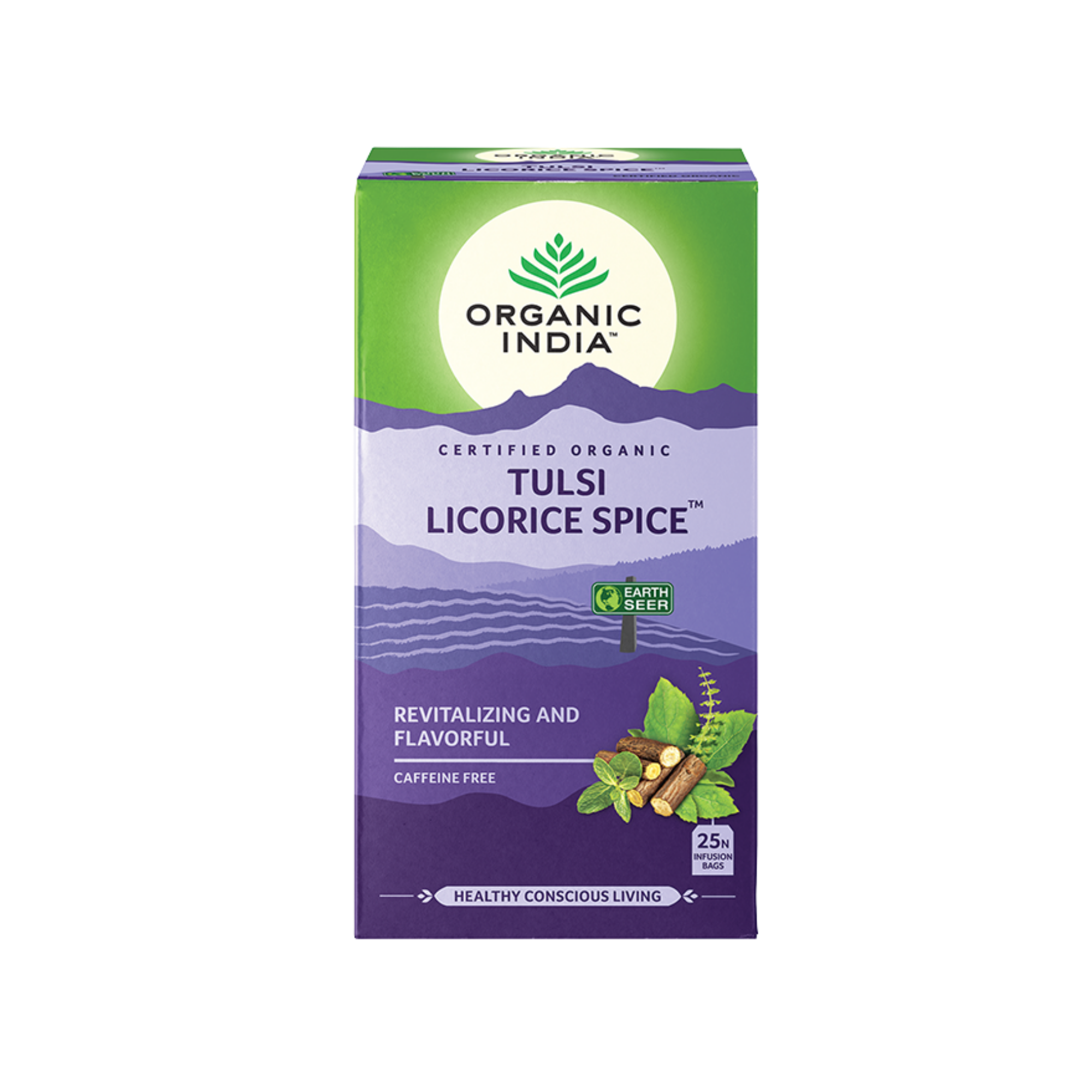 Tea Tulsi Licorice Spice 25 teabags/5
