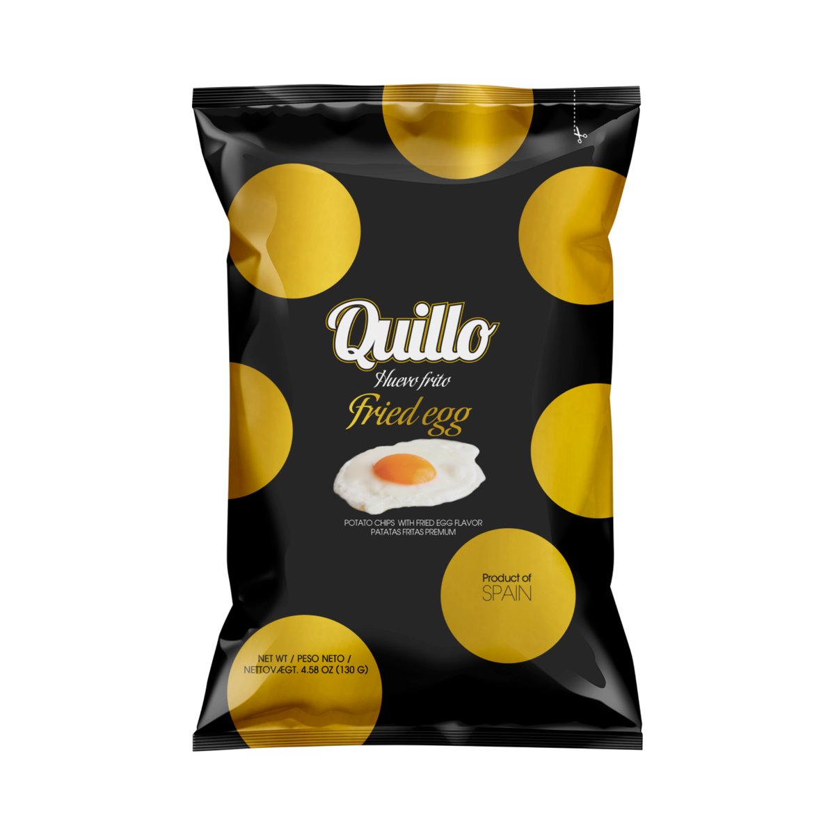 Potato Chips Fried Egg 130g/8