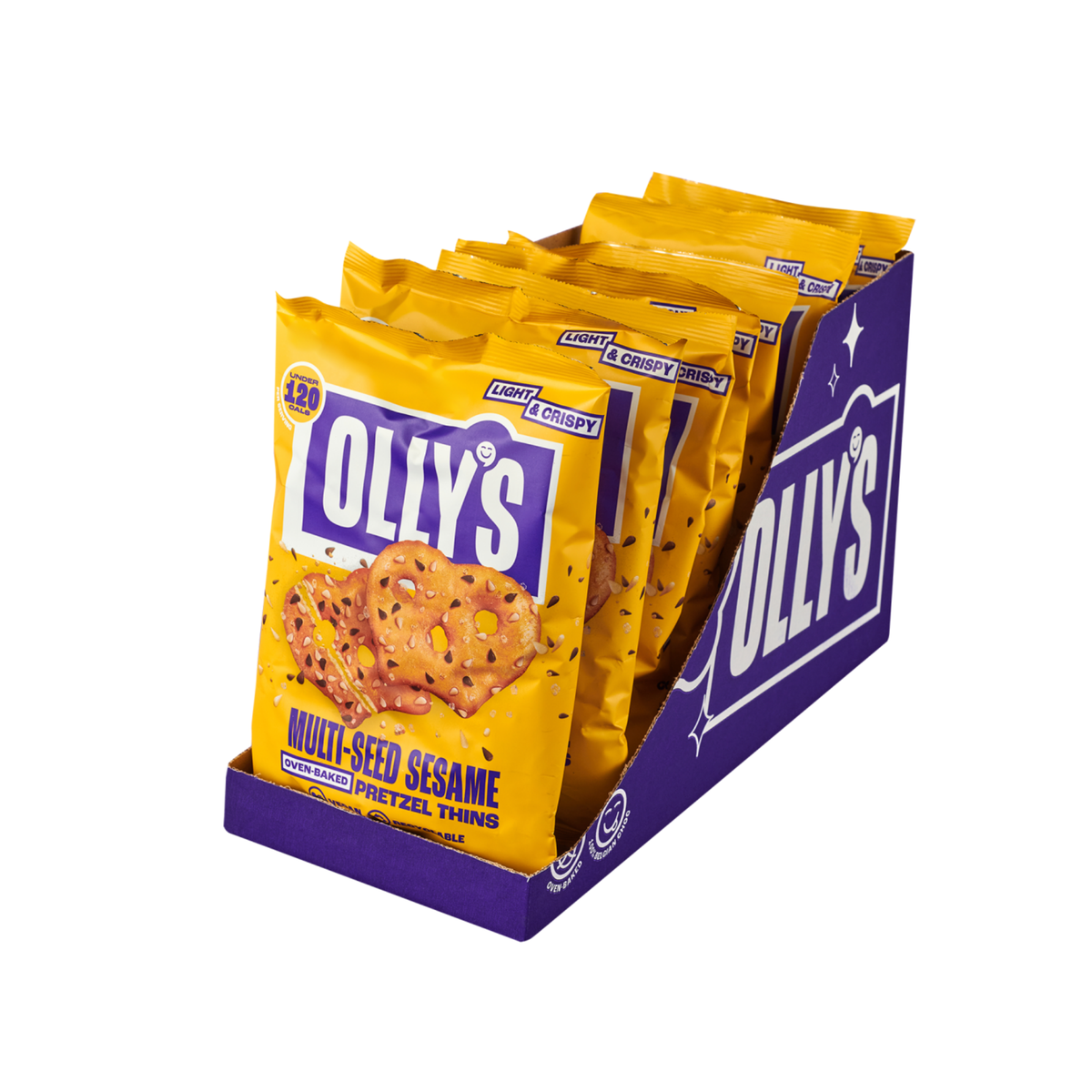 Pretzel Thins Multiseed Sesame 140g/7