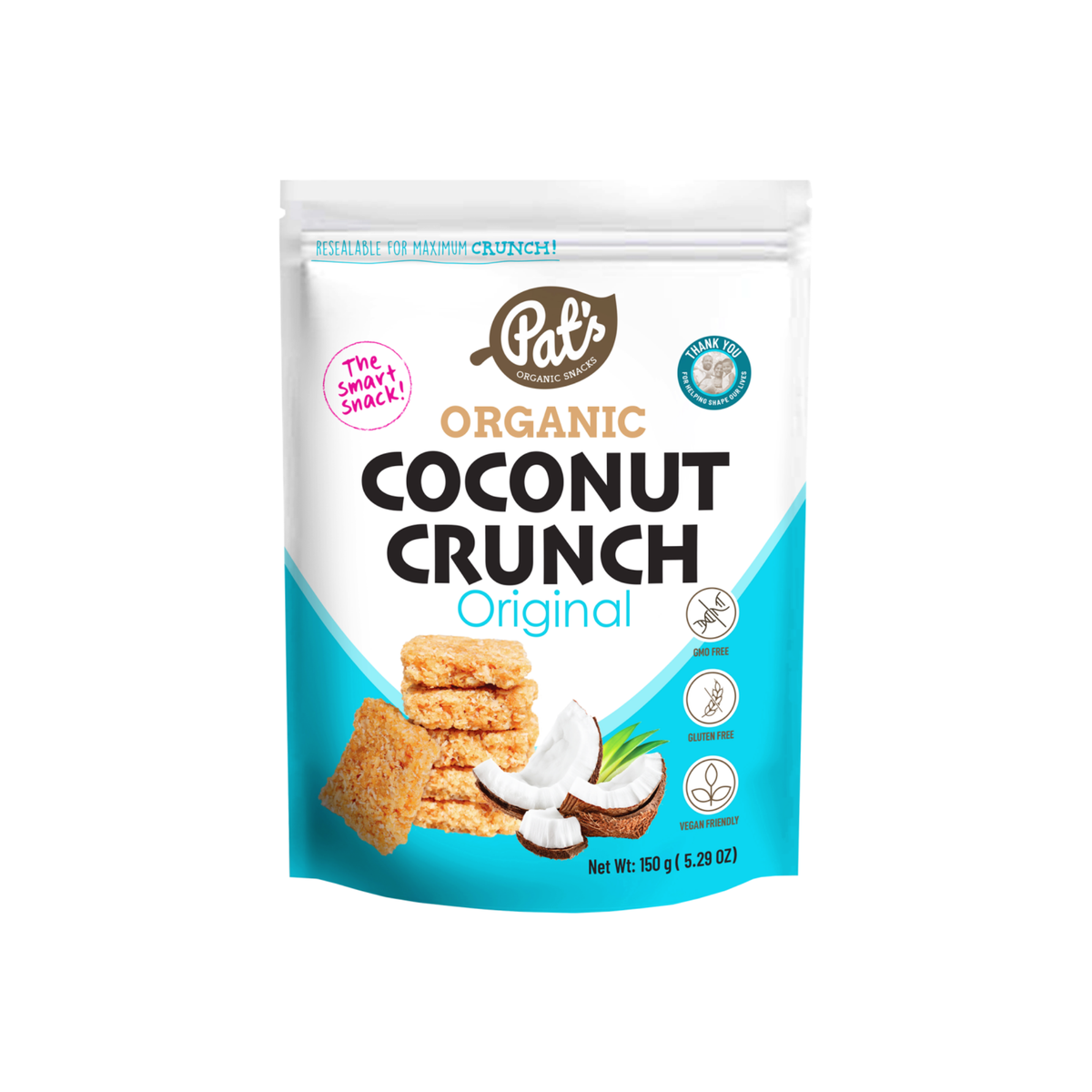 Coconut Crunch Original 150g/12
