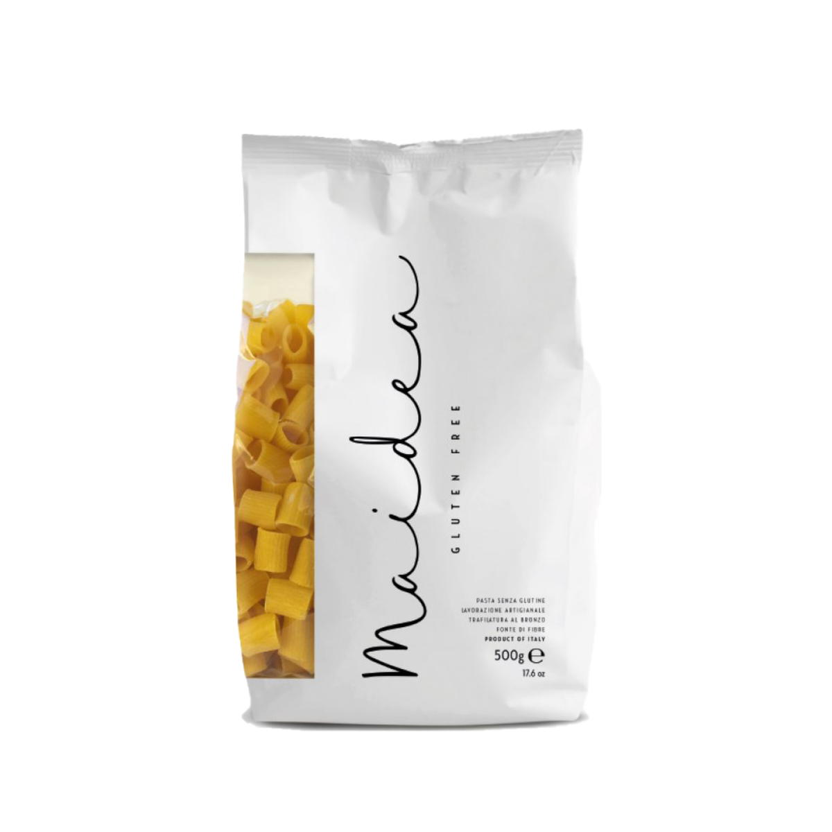 Pasta White Mezze Maniche Rigate GF 500g/10