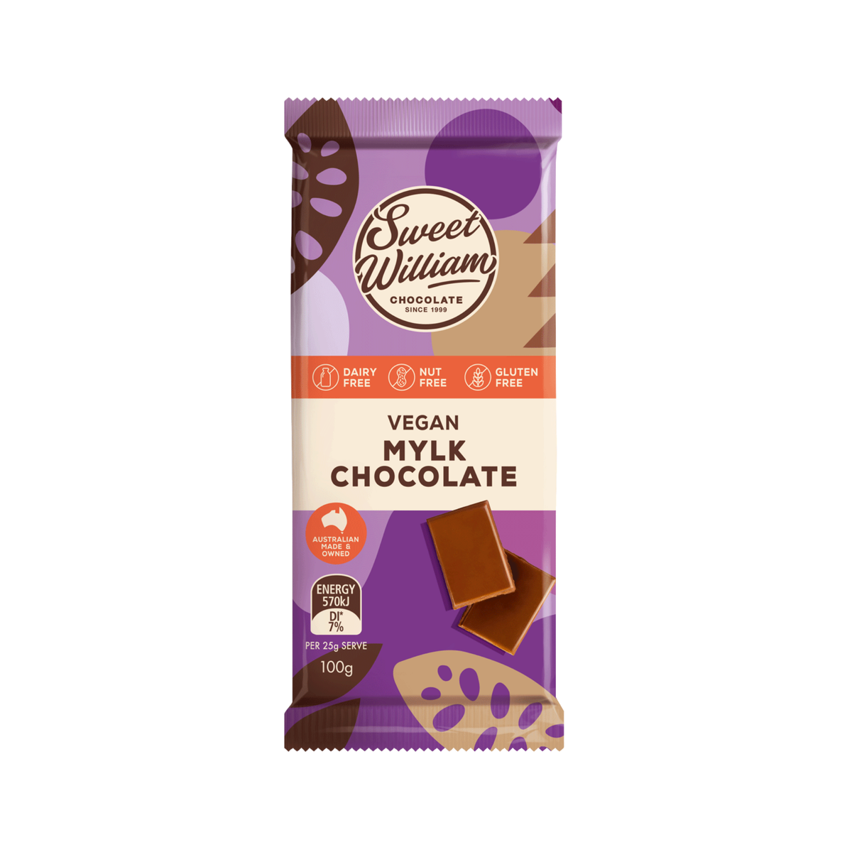 Chocolate Bar Mylk 100g/12