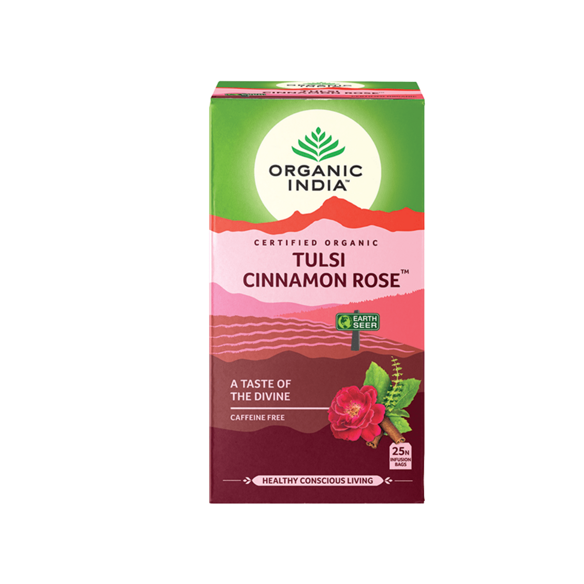 Tea Tulsi Cinnamon Rose 25 teabags/5