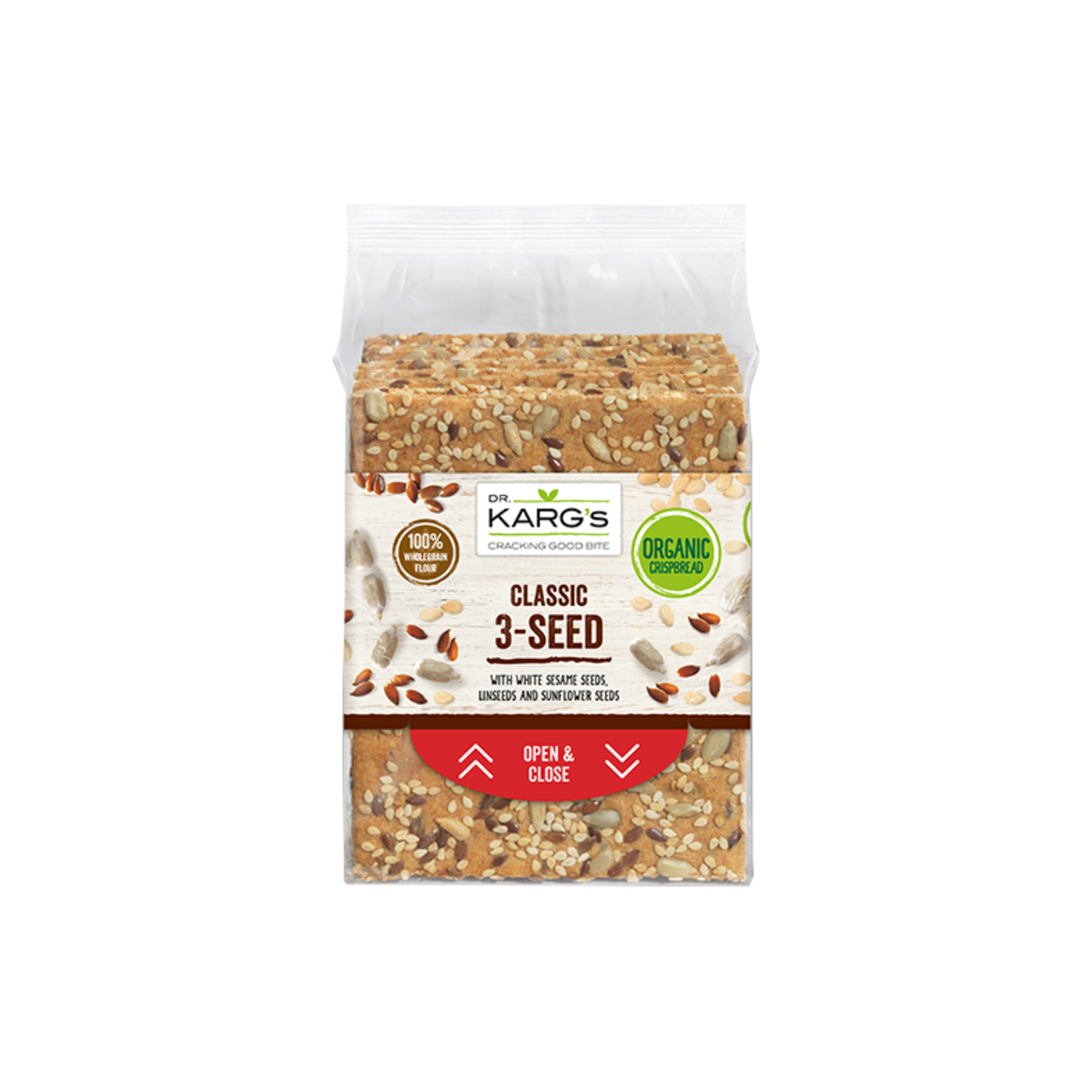 Crispbread Classic 3 Seed 200g/12
