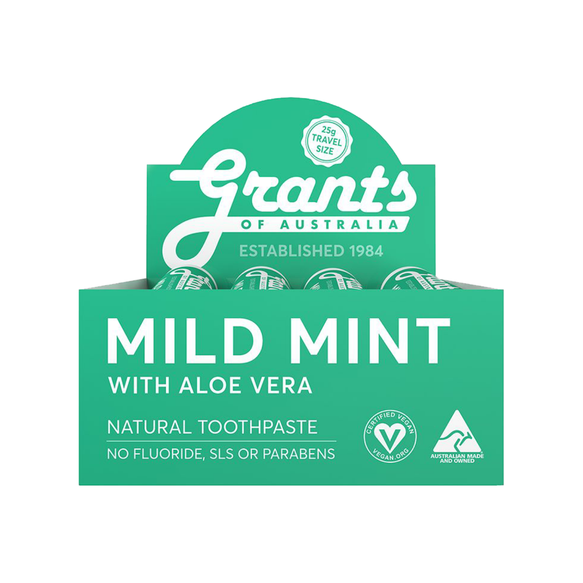 Toothpaste Mild Mint MINI 25g/12