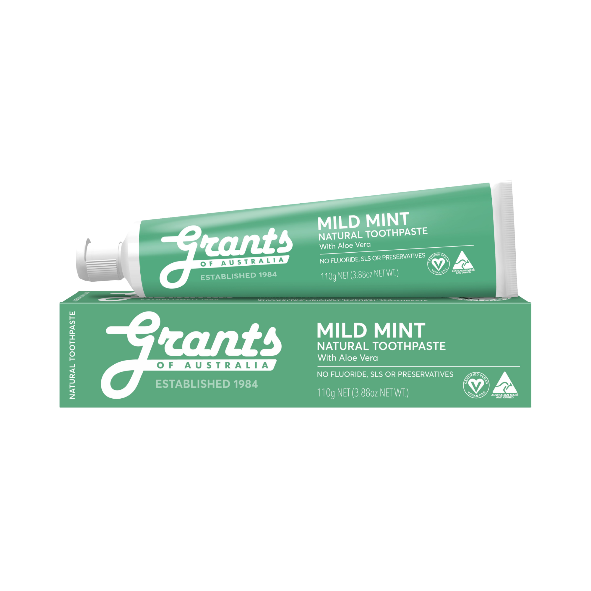 Toothpaste Mild Mint 110g/12