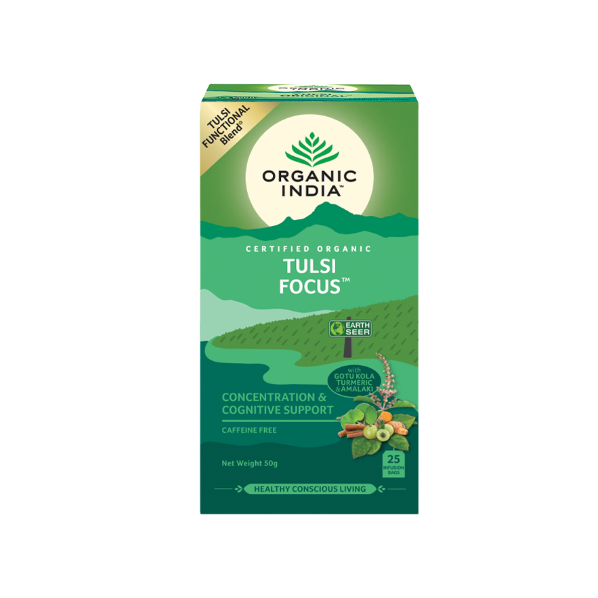 Tea Tulsi Focus 25 teabags/5