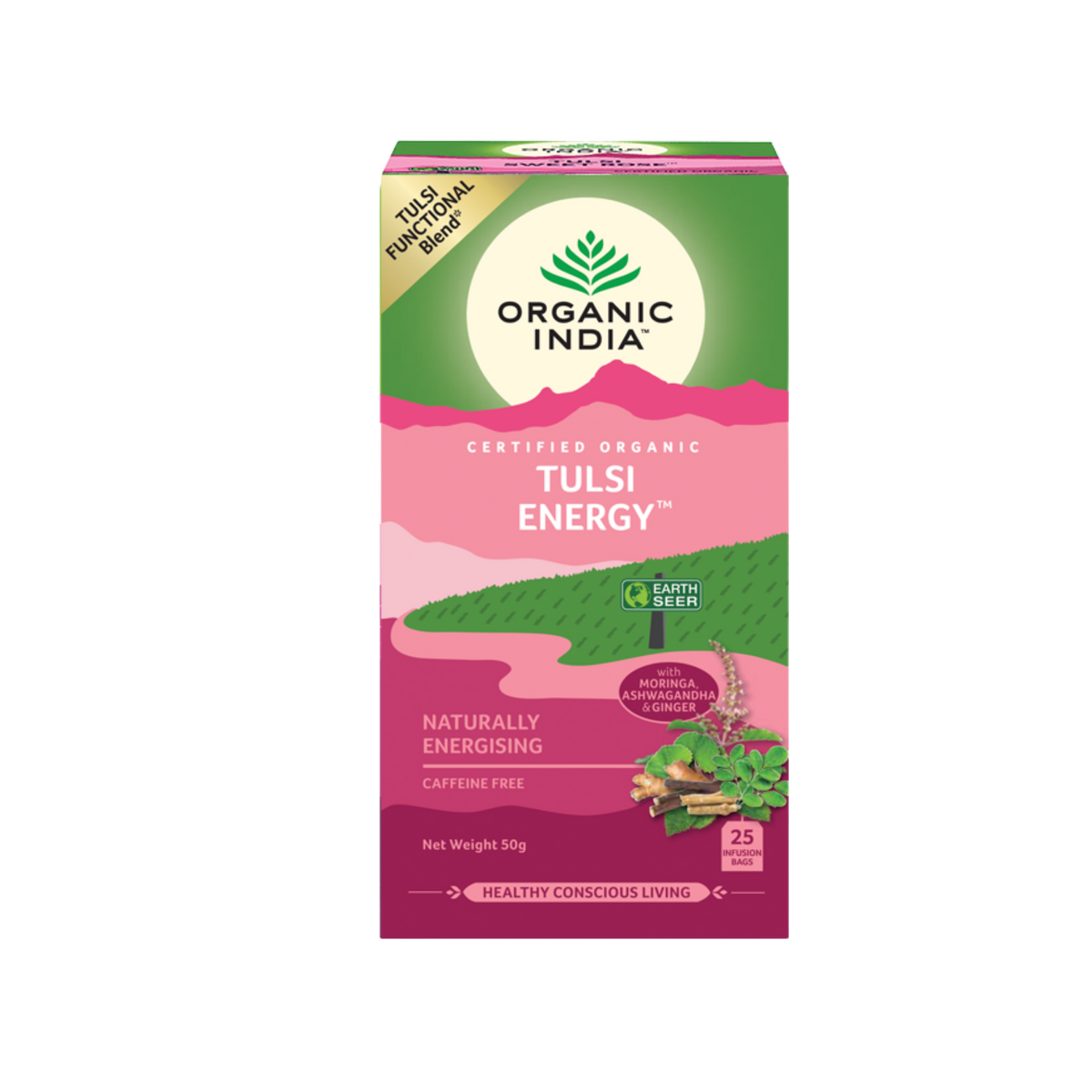 Tea Tulsi Energy 25 teabags/5