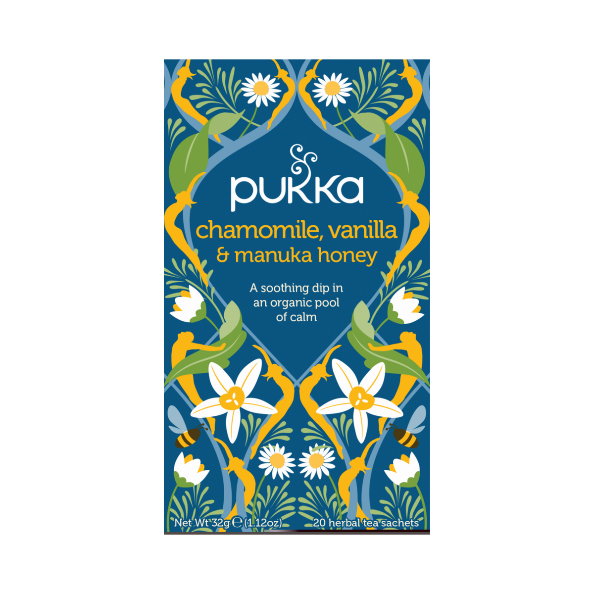 Tea Chamomile Vanilla Manuka Honey 20 tea bags/4