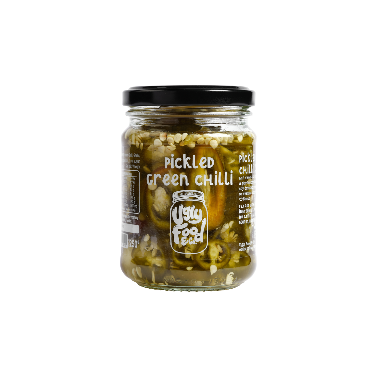 Jar Pickled Green Chilli 250g/6
