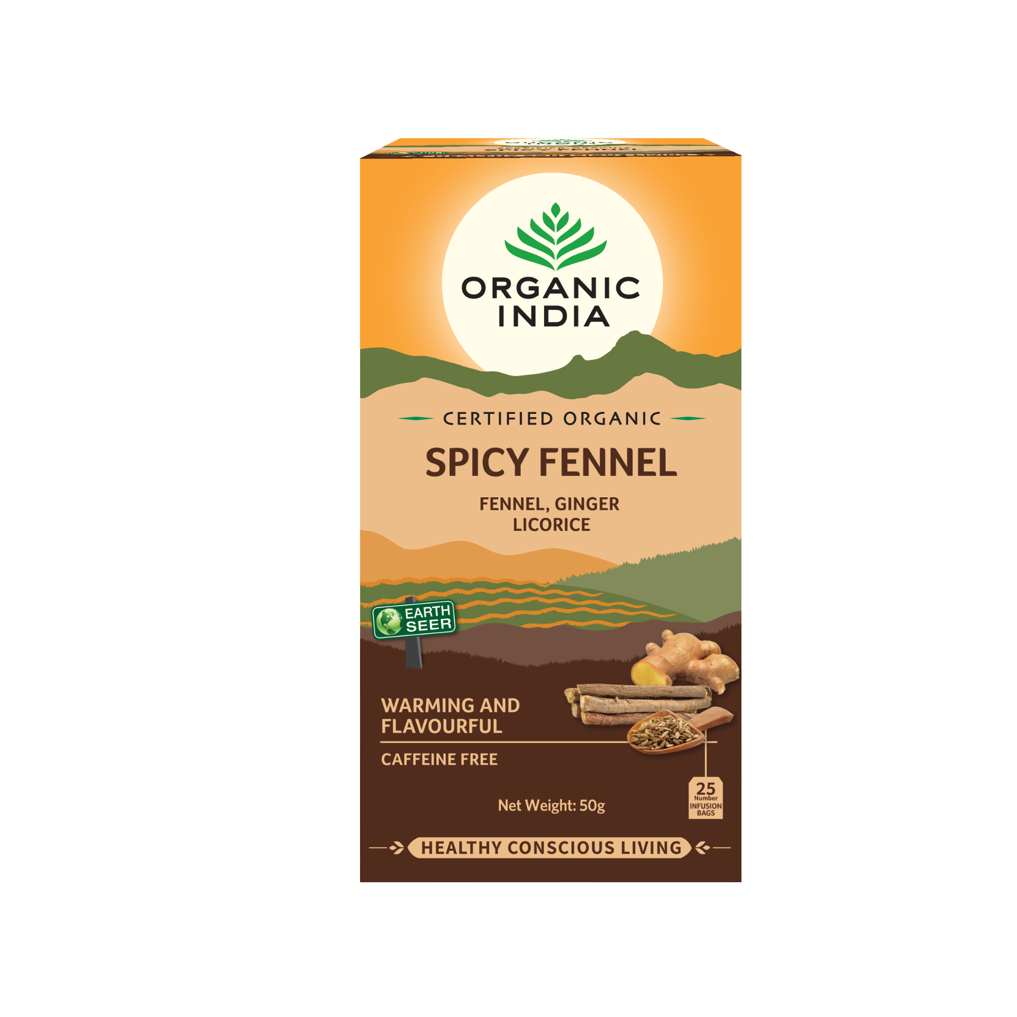 Tea Spicy Fennel 25 teabags/5