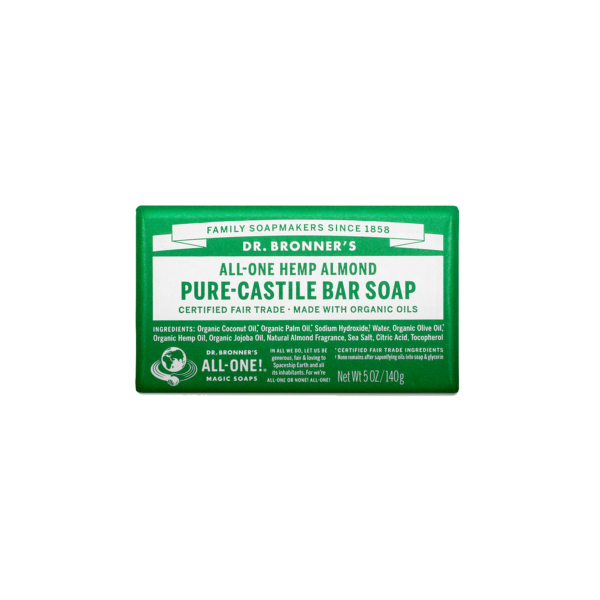 Bar Soap Almond 140g/12