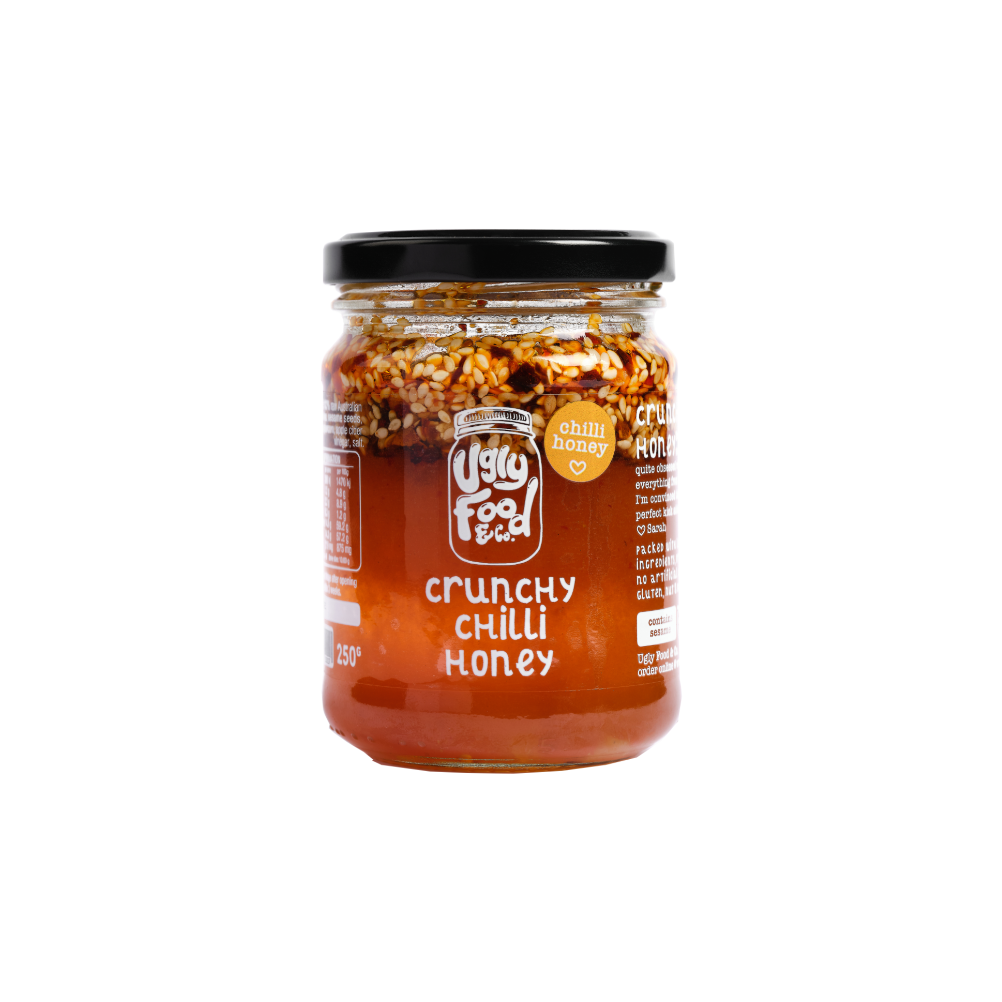 Crunchy Chilli Honey 250g/6