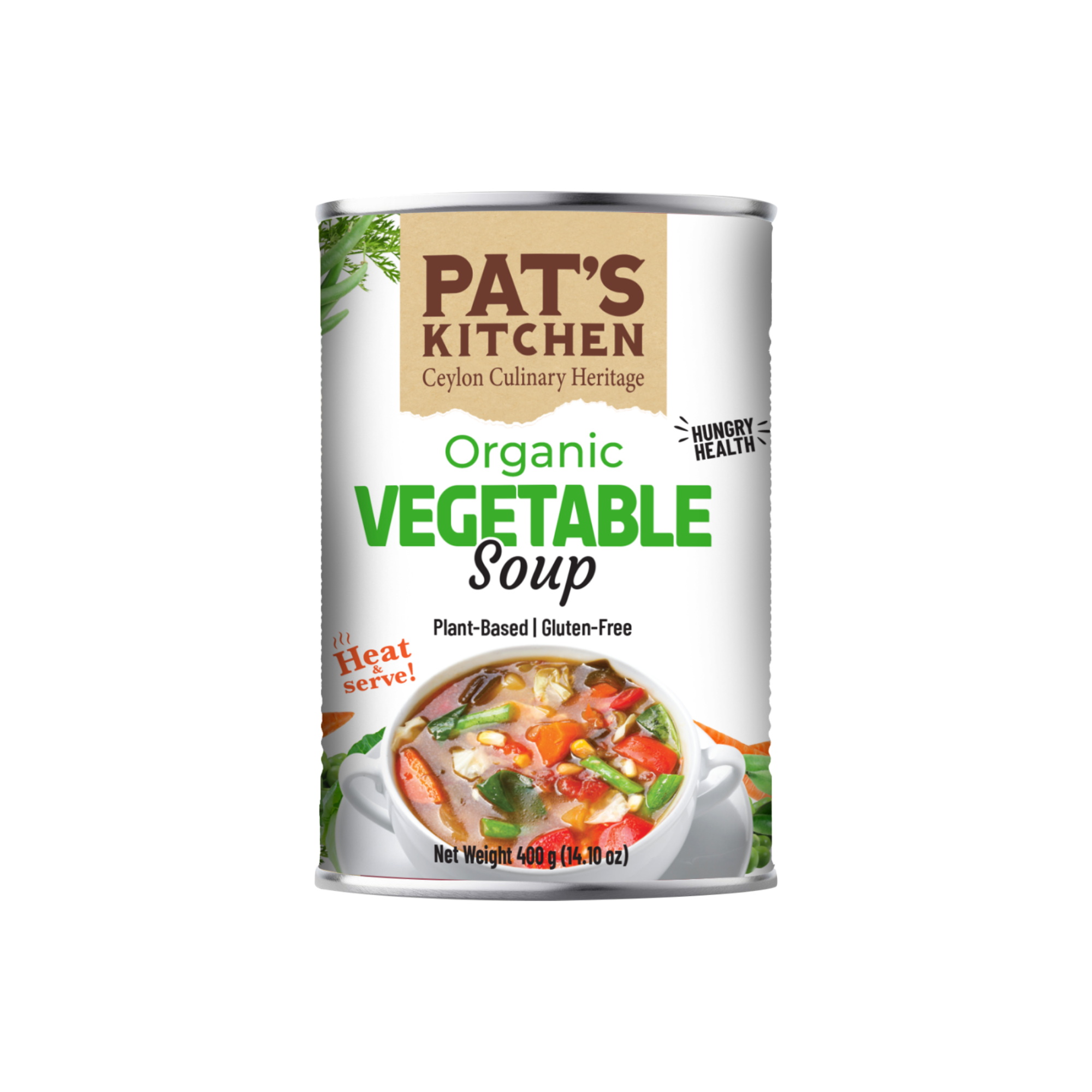 Soup Vegetable 400g/6