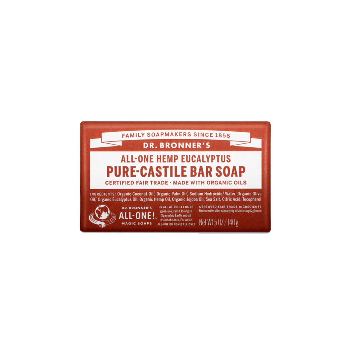Bar Soap Eucalyptus 140g/12