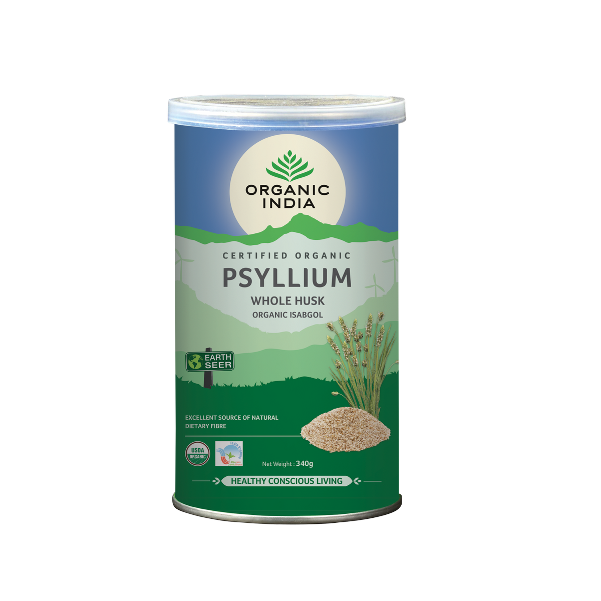 Powder Psyllium Whole Husk 340g/12