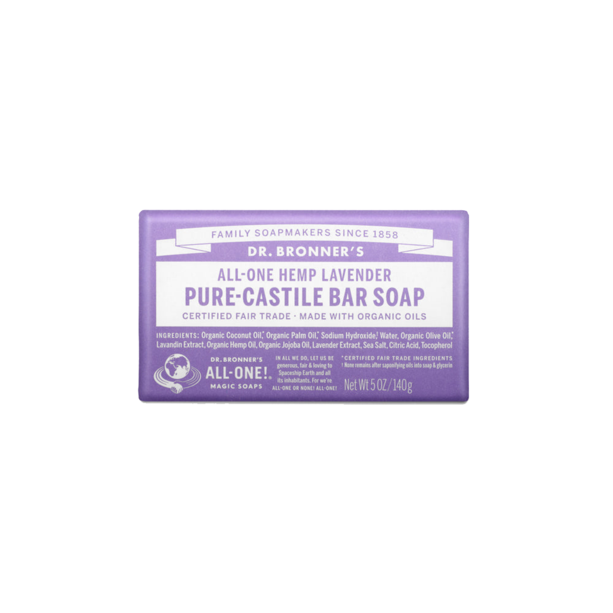 Bar Soap Lavender 140g/12