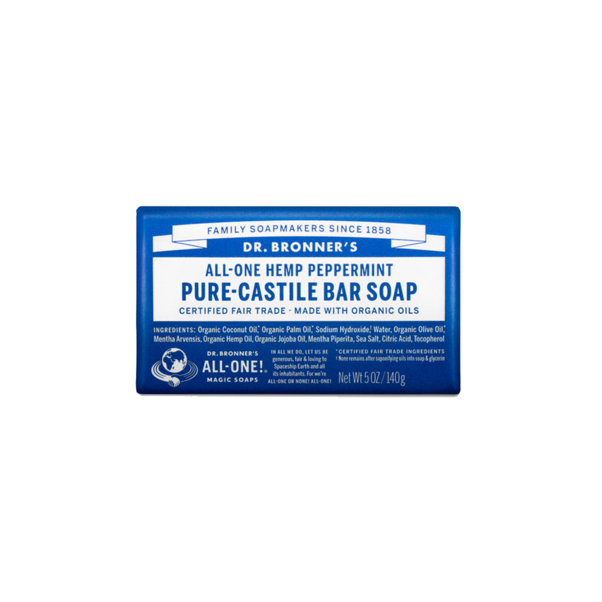 Bar Soap Peppermint 140g/12