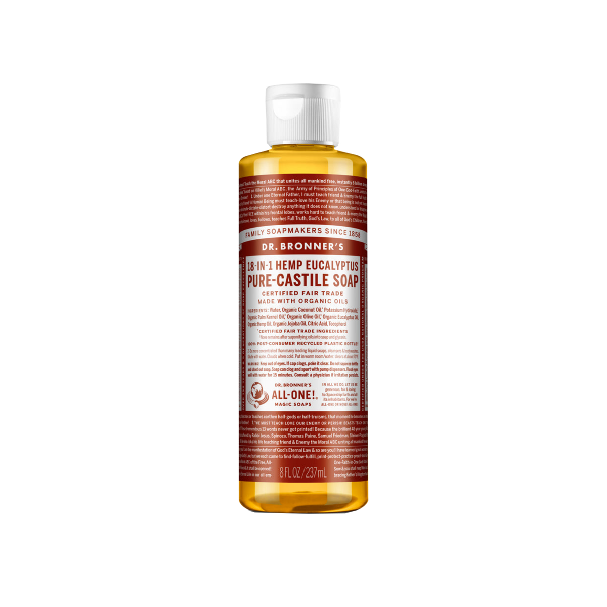 Liquid Soap Small Eucalyptus 237ml/12