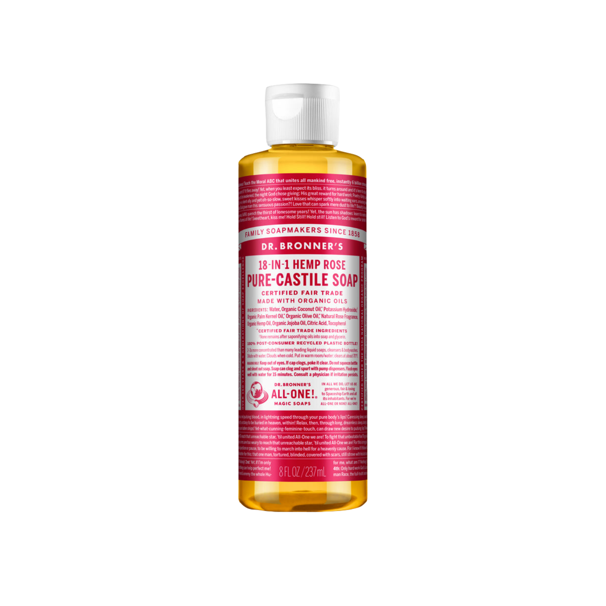 Liquid Soap Small Rose 237ml/24