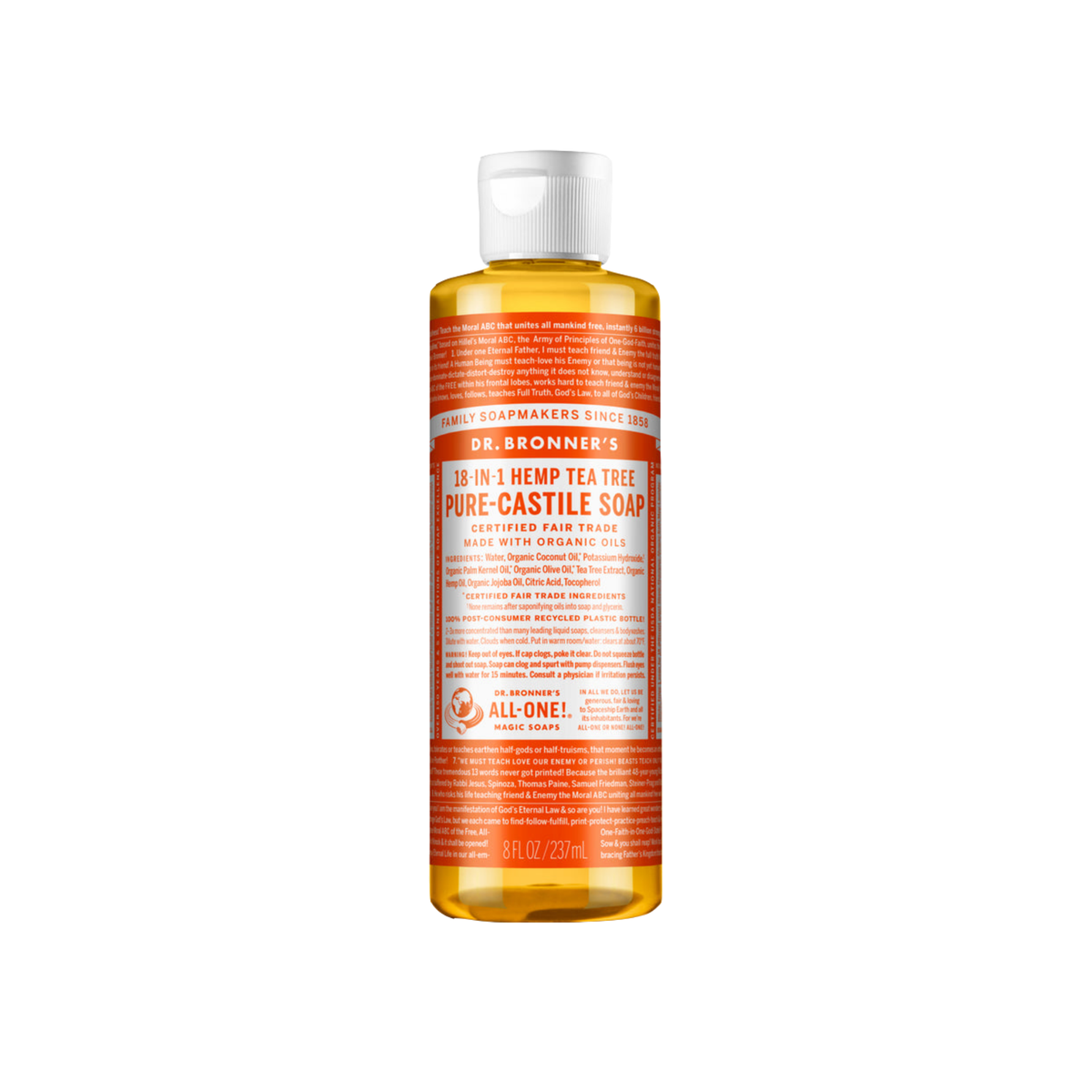 Liquid Soap Small Tea Tree 237ml/12