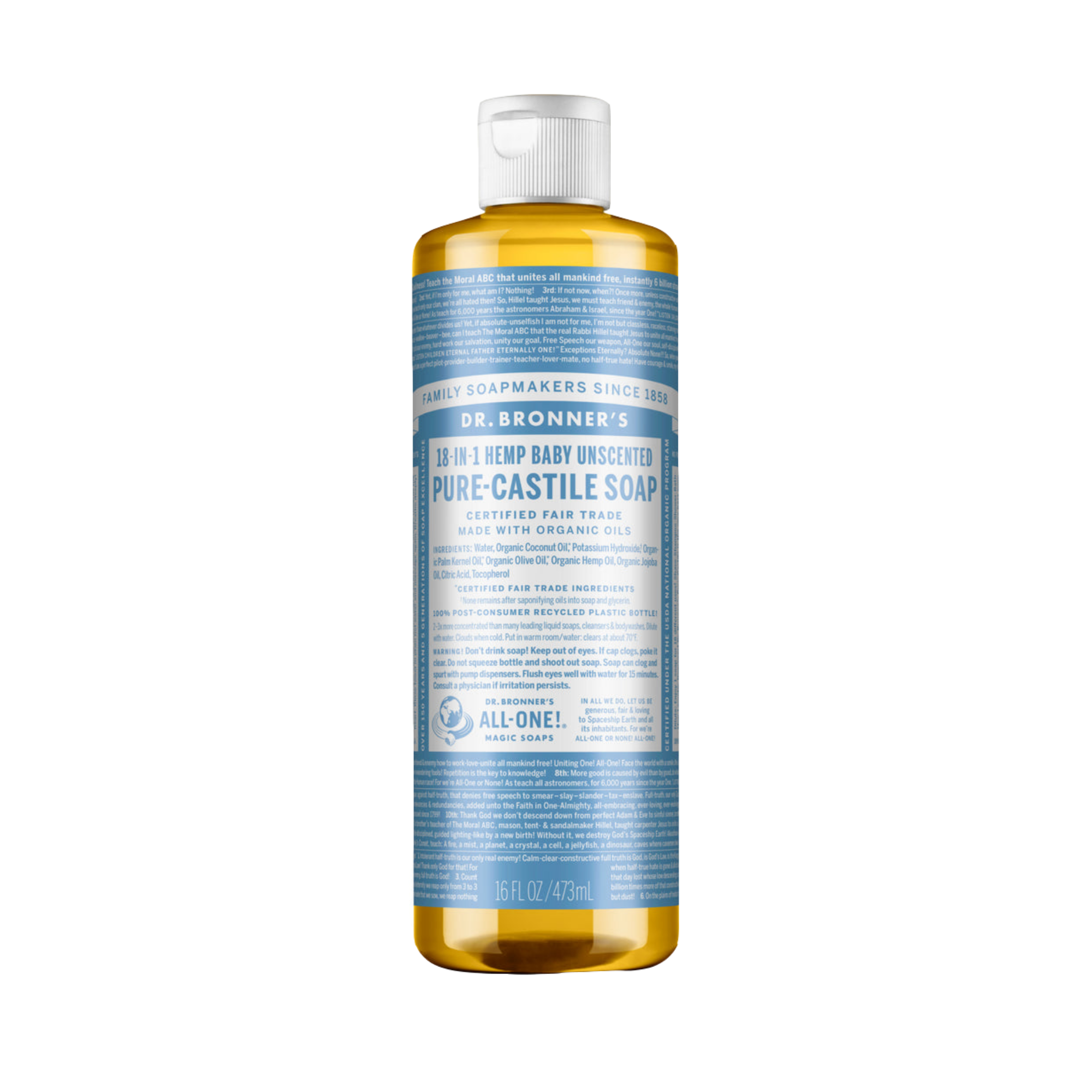 Liquid Soap Medium Baby Unscented 473ml/12