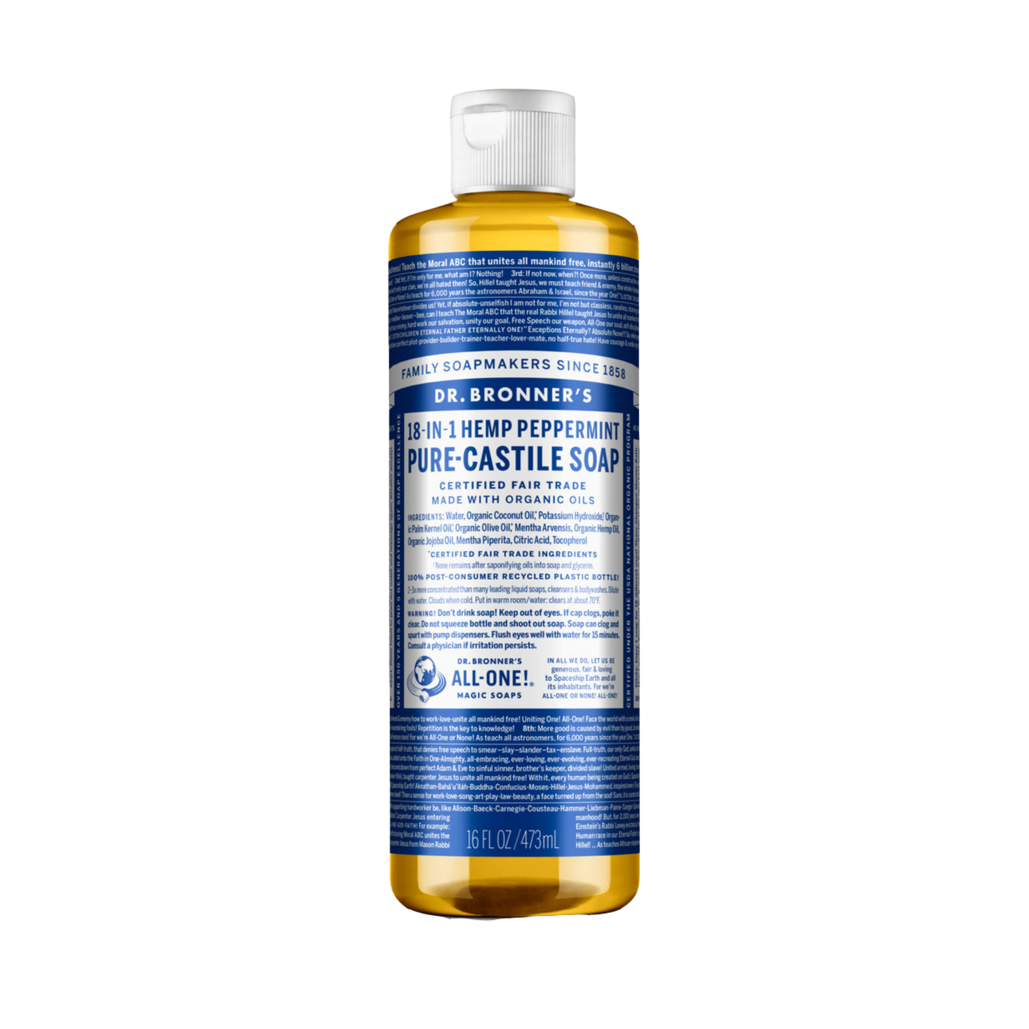 Liquid Soap Medium Peppermint 473ml/12