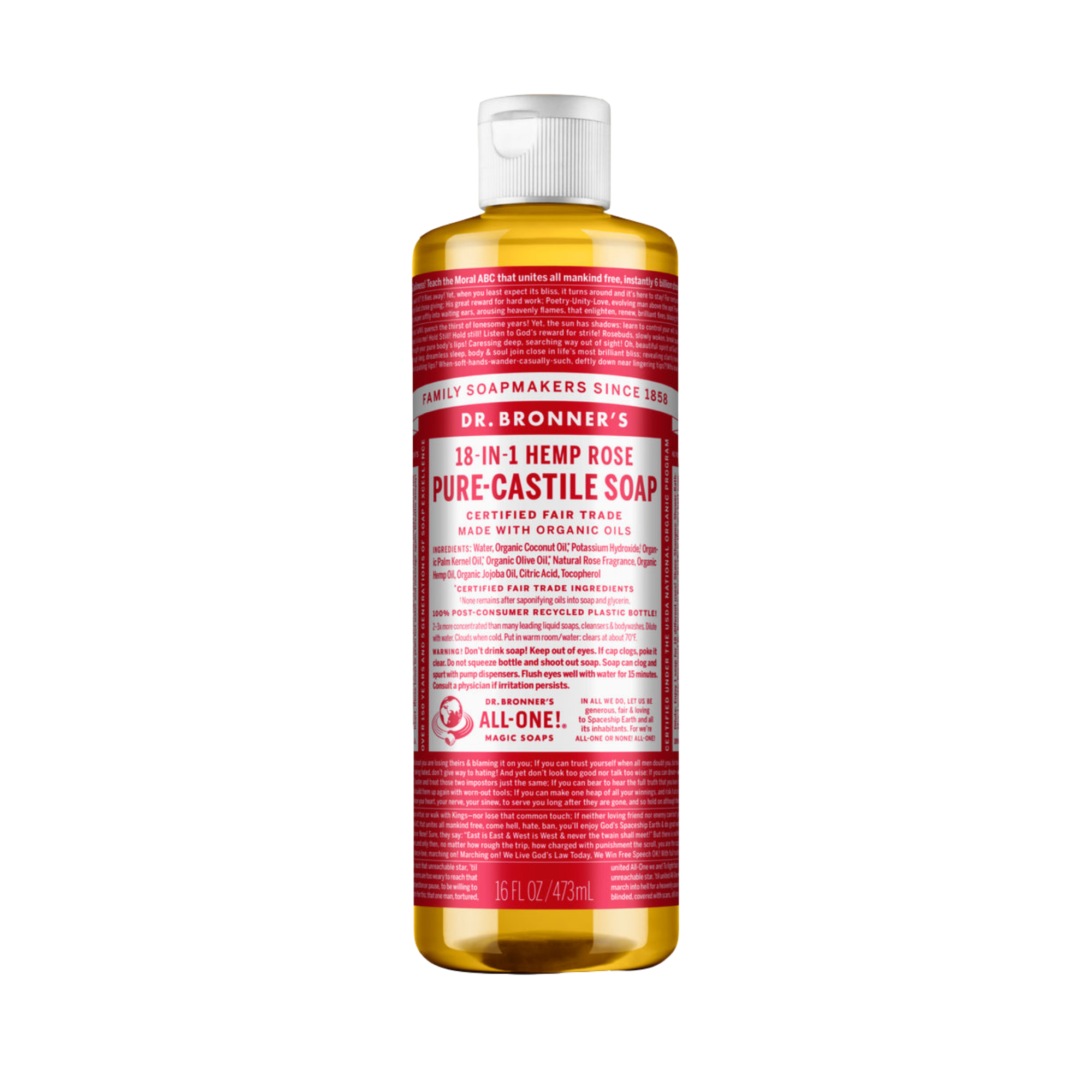 Liquid Soap Medium Rose 473ml/12