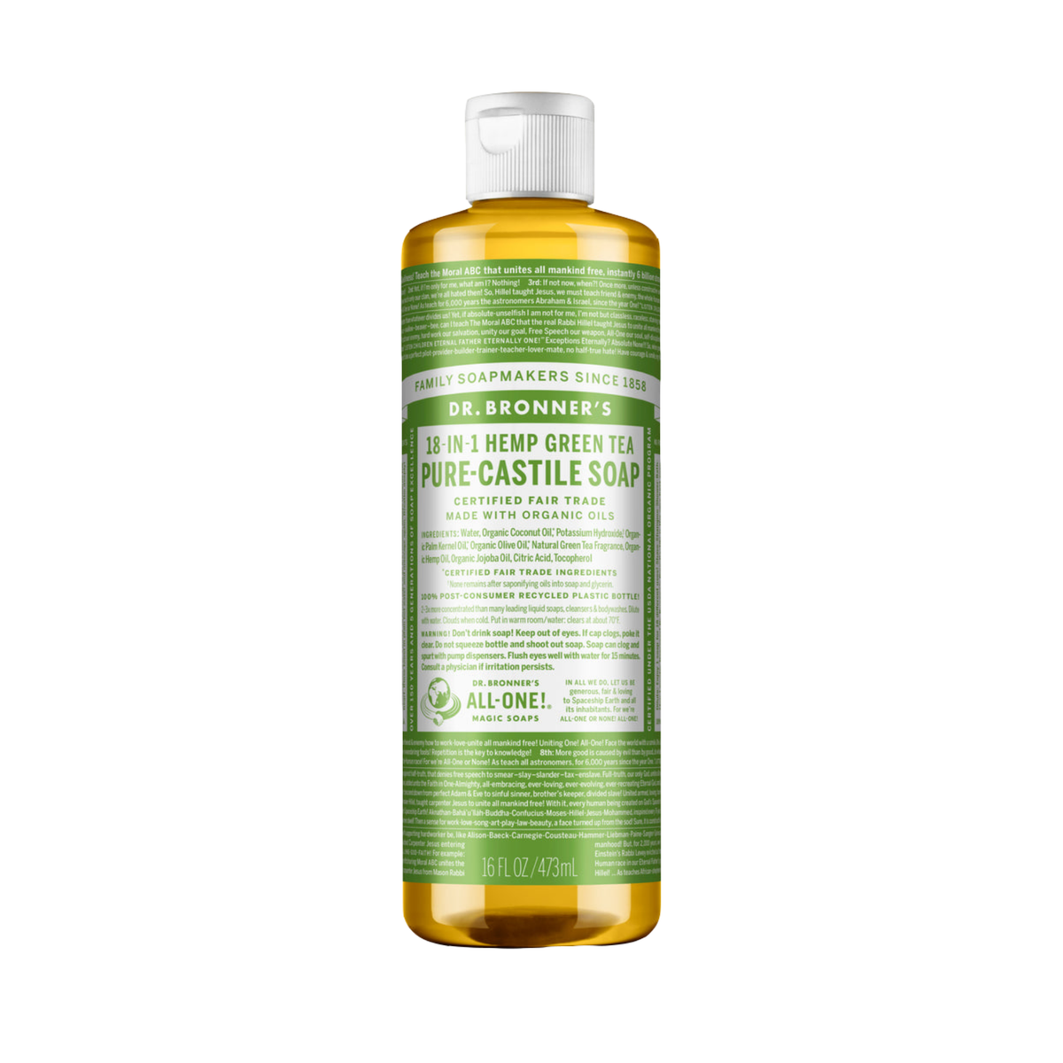 Liquid Soap Medium Green Tea 473ml/12