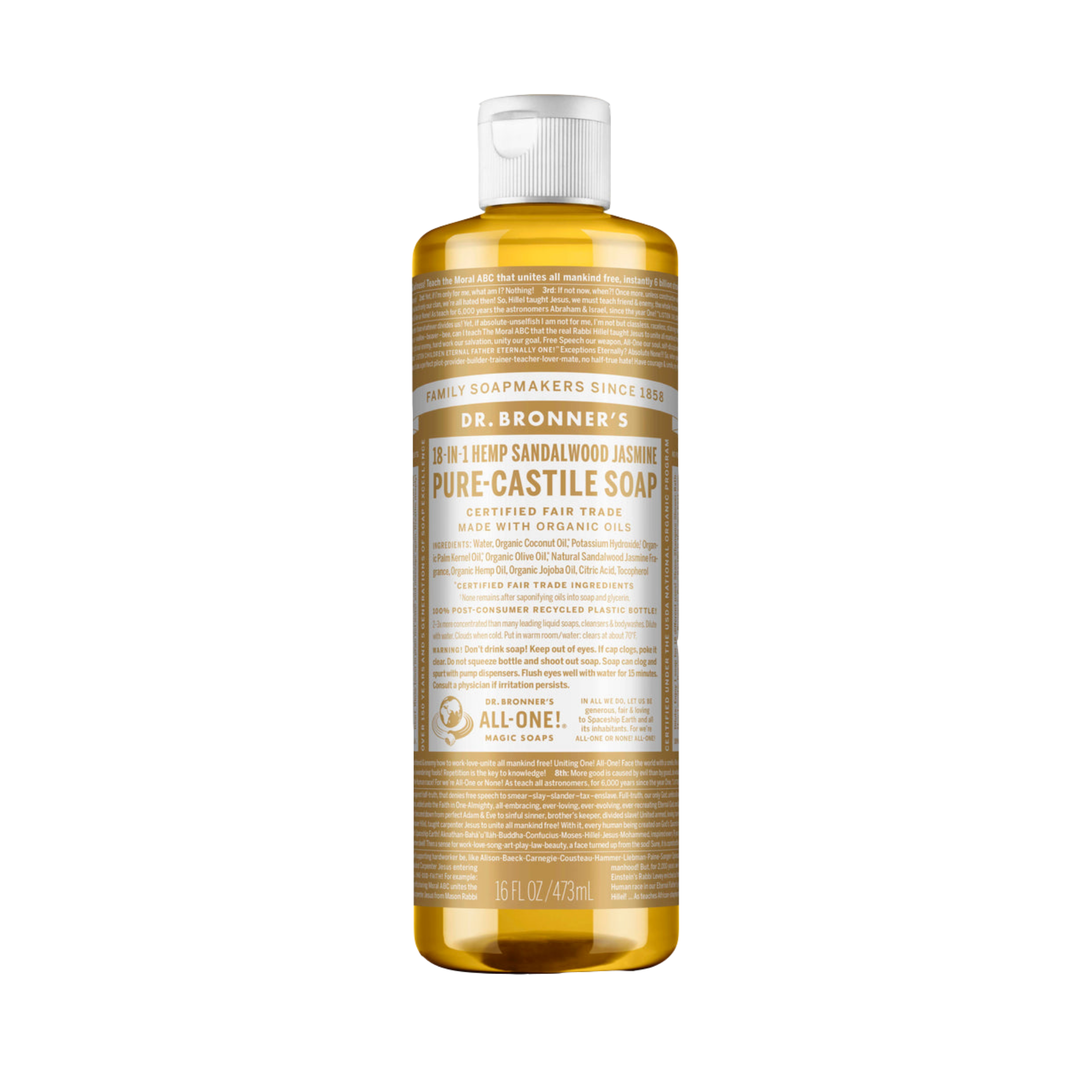 Liquid Soap Medium Sandalwood Jasmine 473ml/12