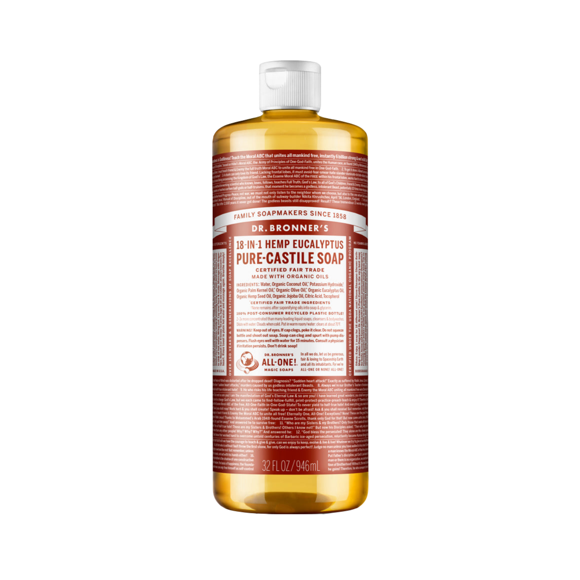 Liquid Soap Large Eucalyptus 946ml/12