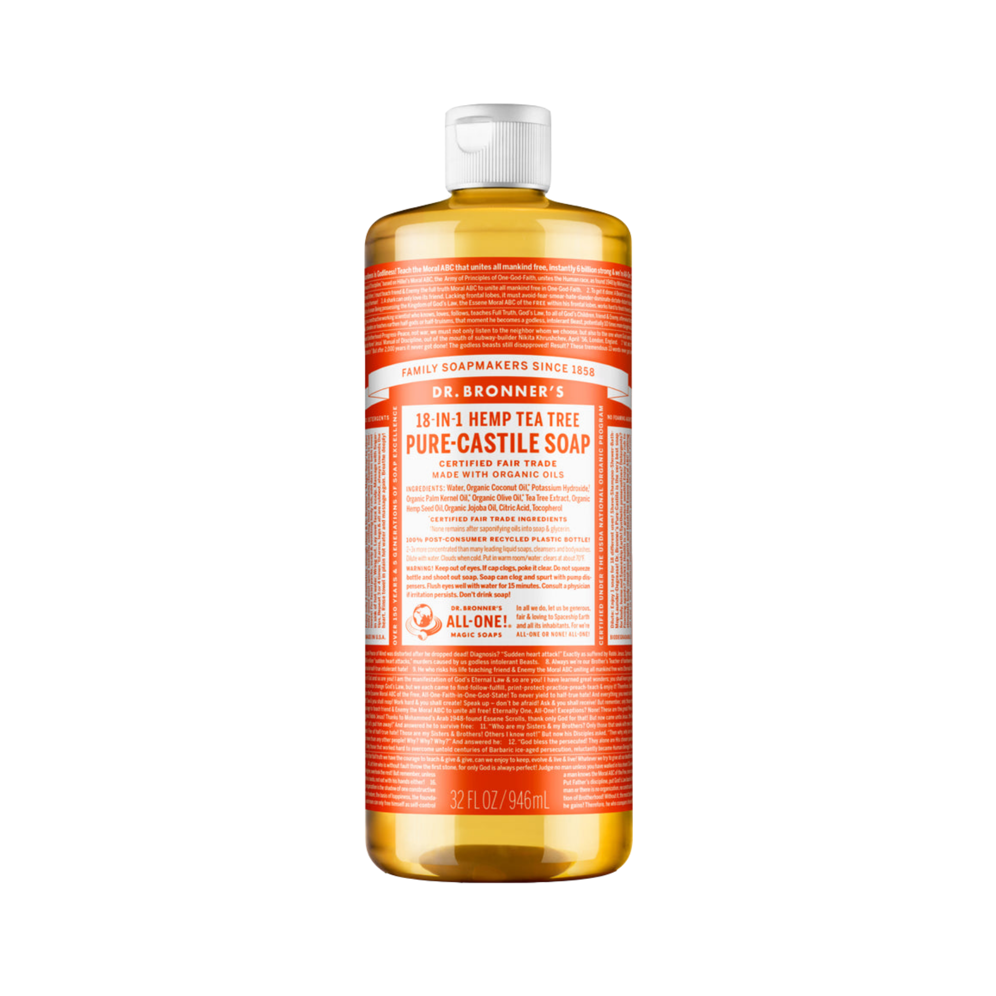 Liquid Soap Large Tea Tree 946ml/12