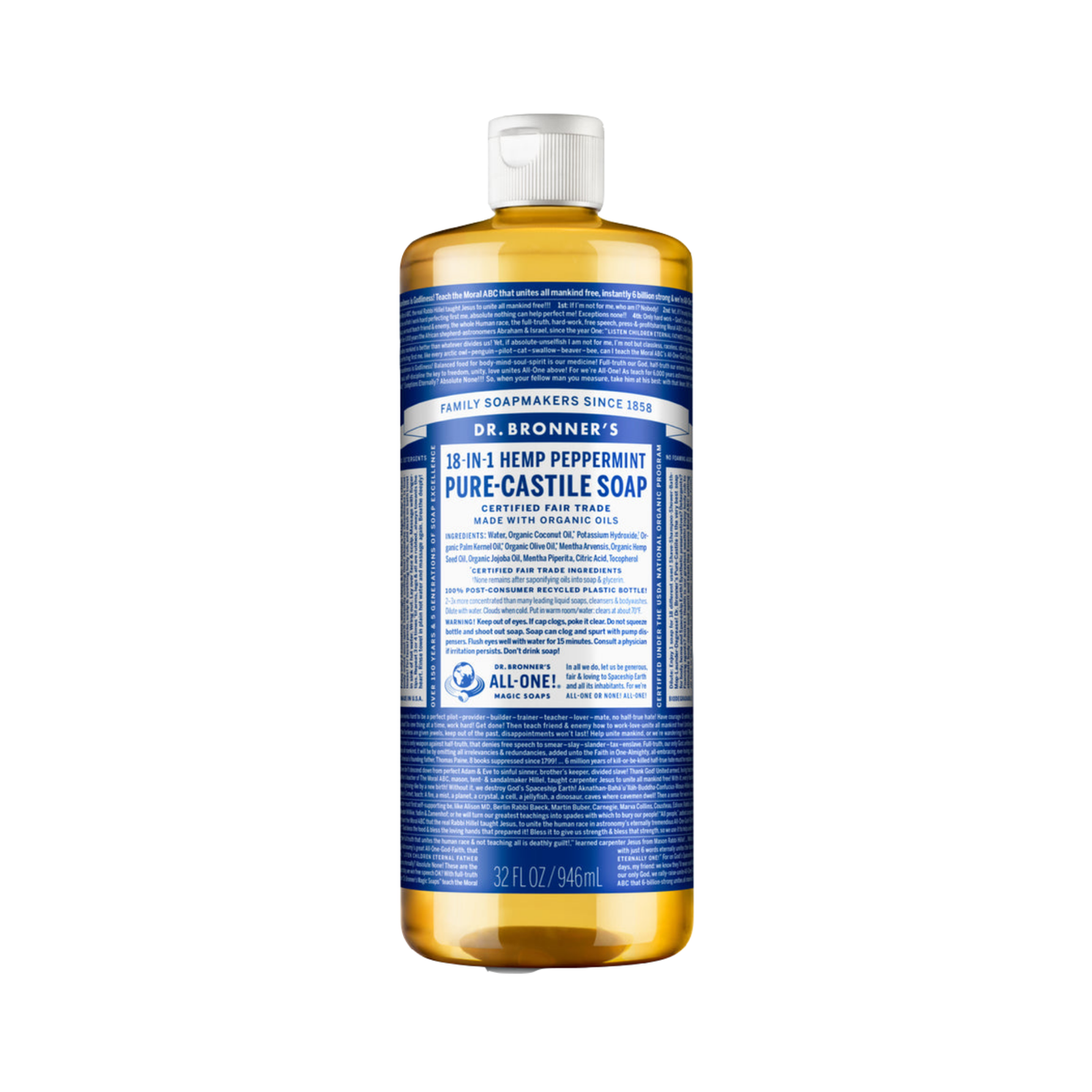 Liquid Soap Large Peppermint 946ml/12