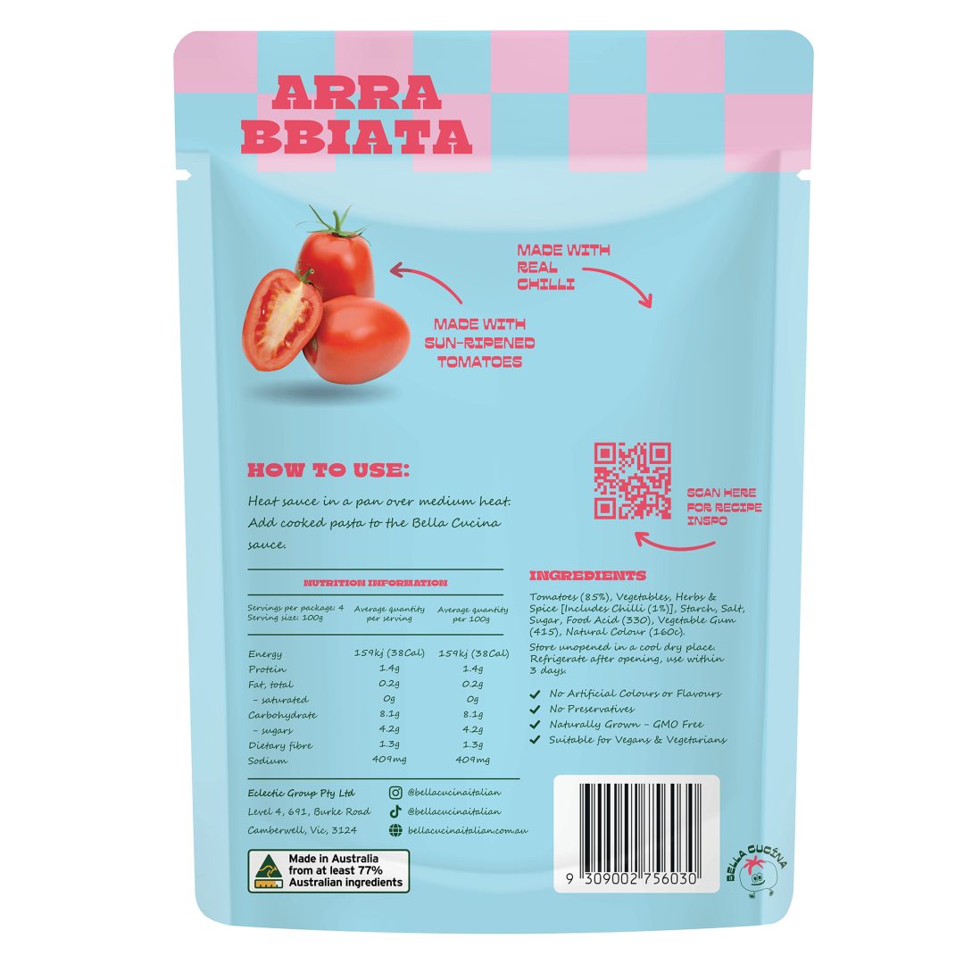 Pasta Sauce Arrabiata 400g/6 image 1
