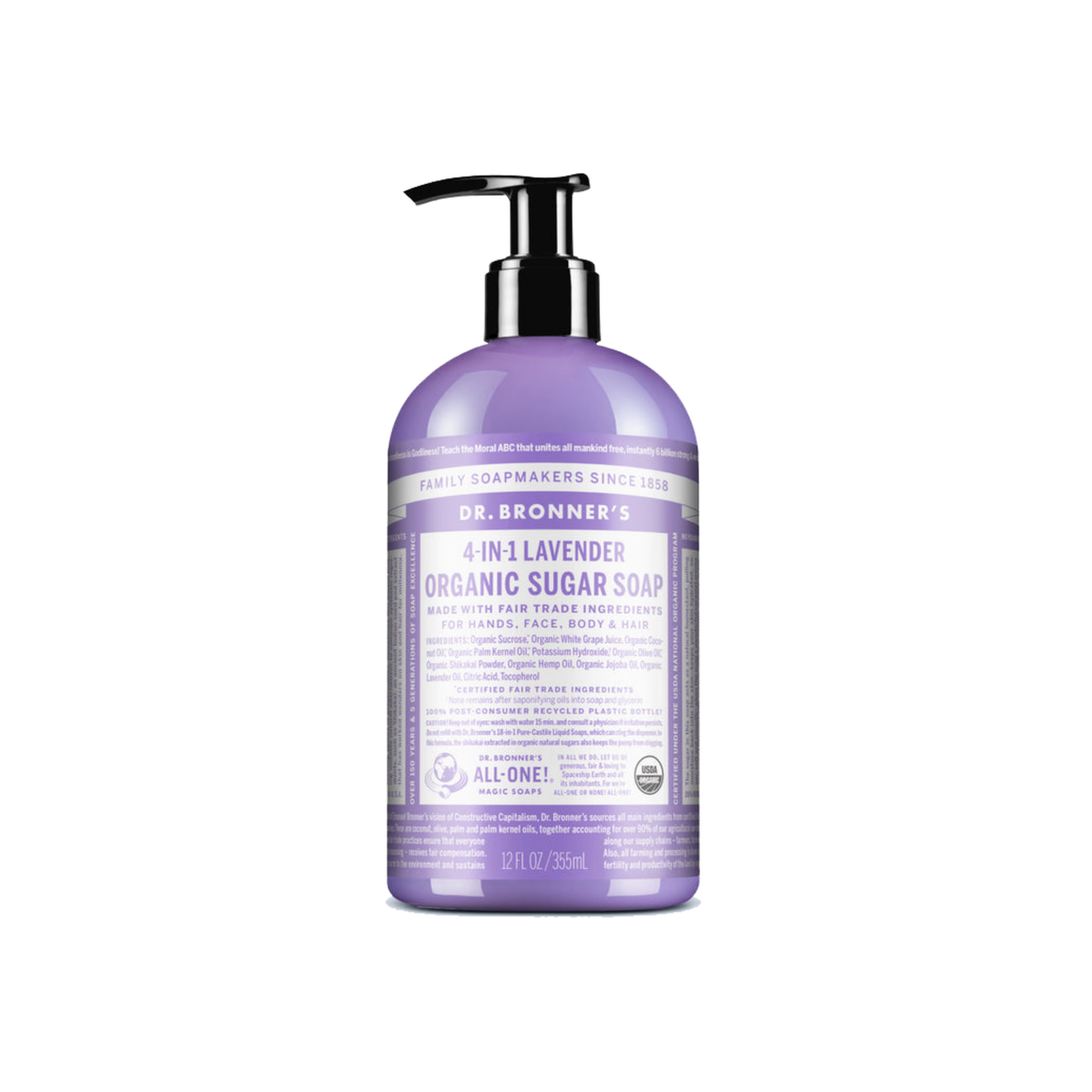 Pump Soap Lavender 355ml/12