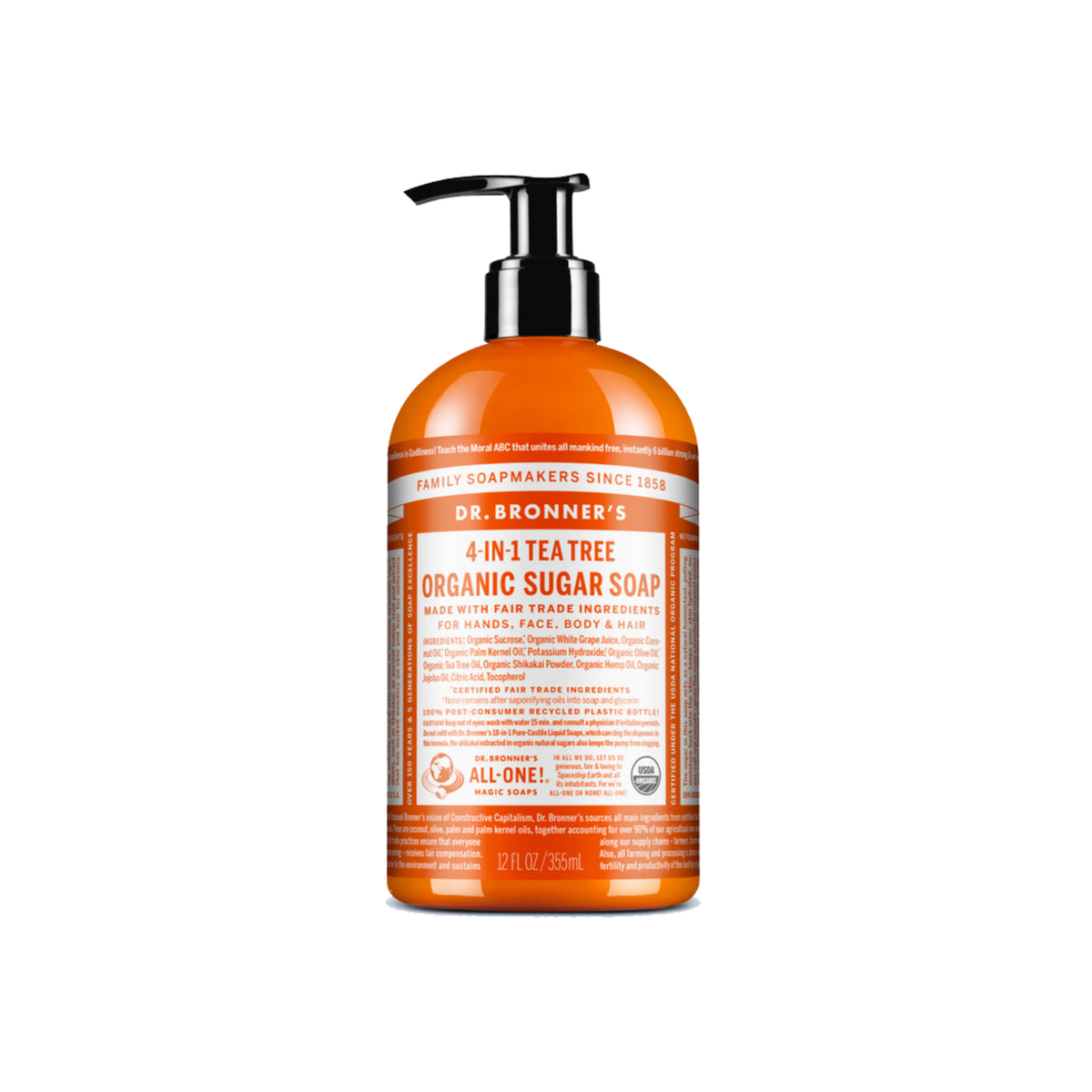 Pump Soap Tea Tree 355ml/12