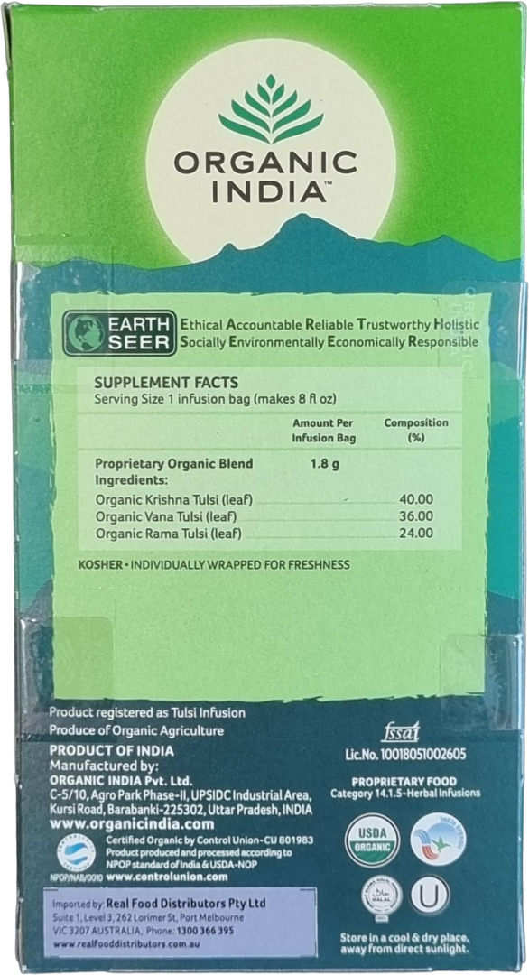 Tulsi Original 25xTeabags 45g /5 image 1