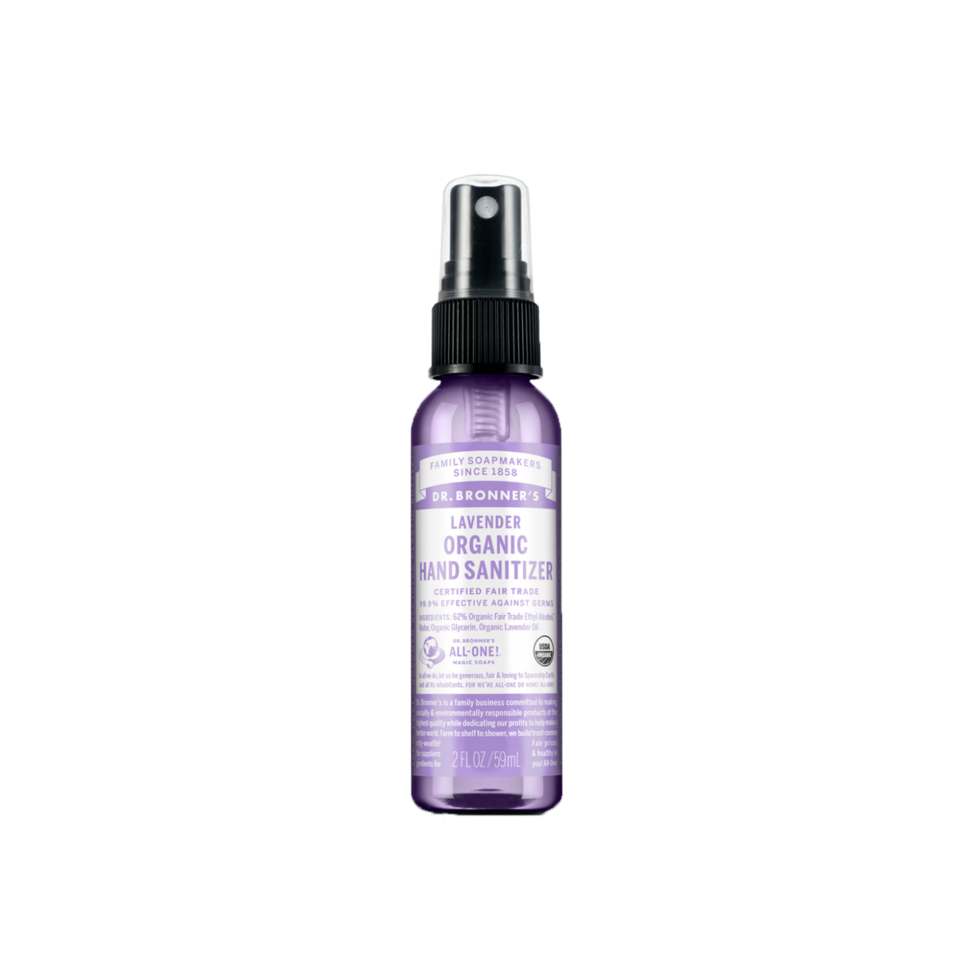 Hand Sanitizer Lavender 59ml/12