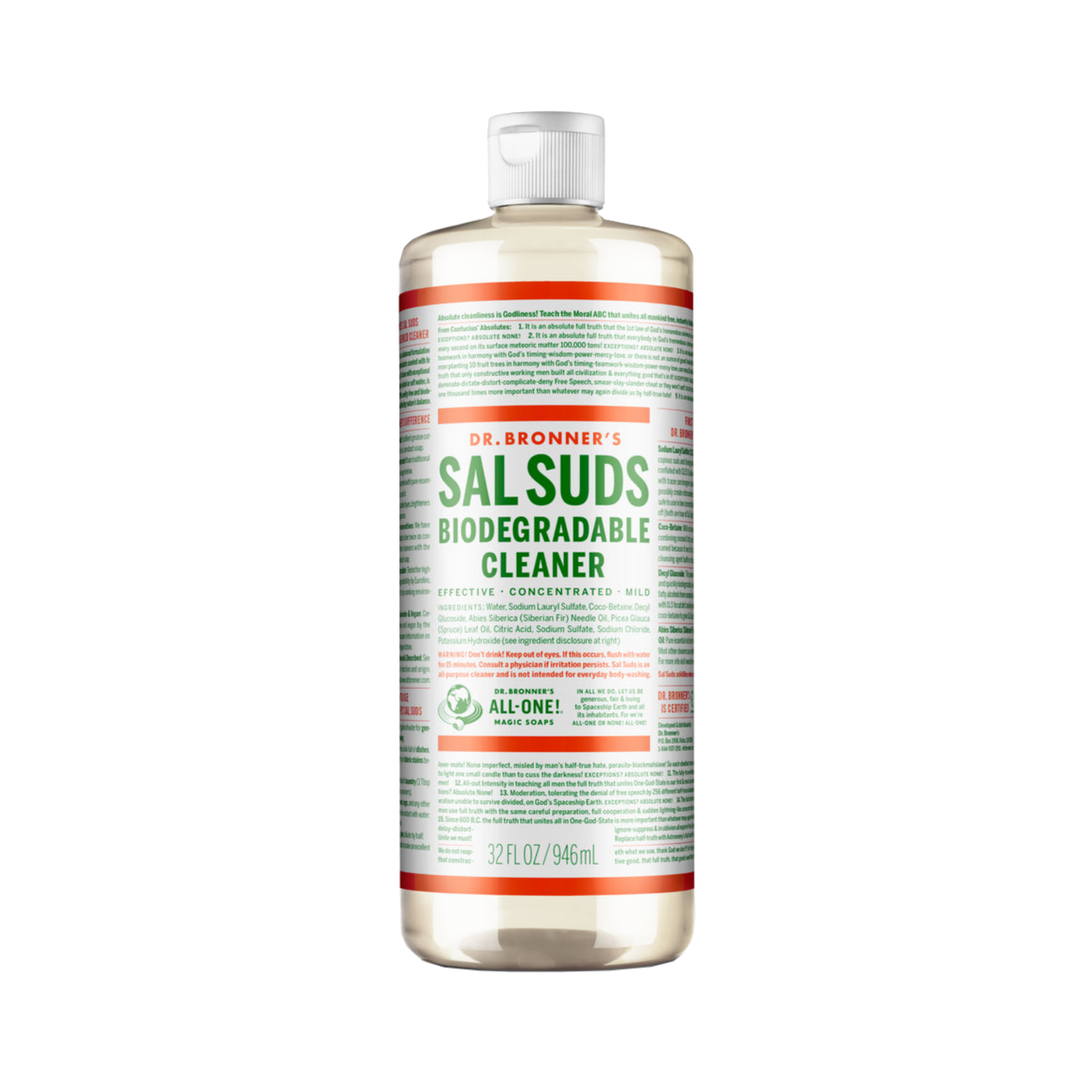 Liquid Soap Cleaner Sal Suds 946ml/12