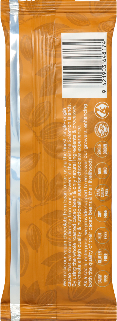 Classic Dark Chocolate Caramel Bar 70% 55g /12 image 1