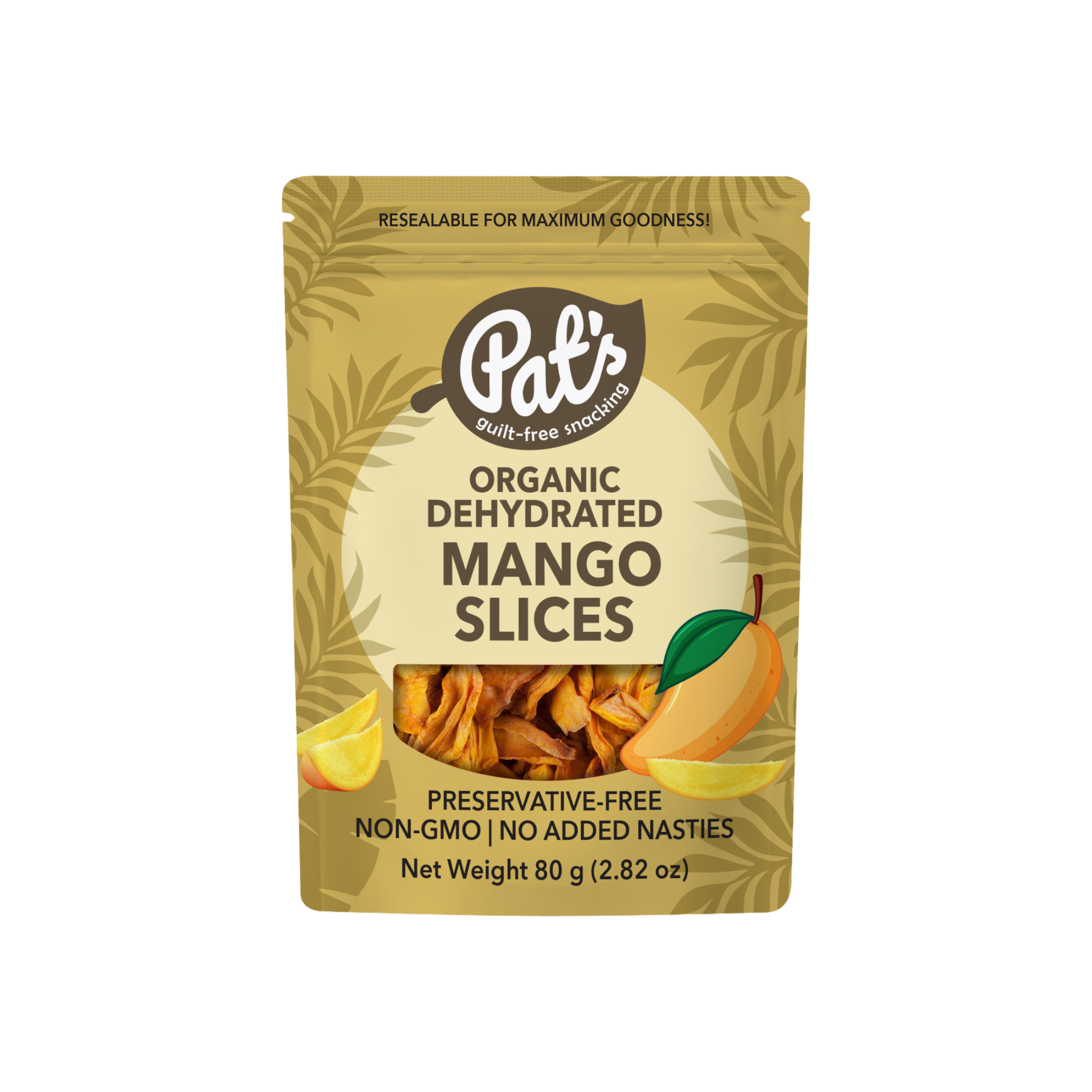 Dehydrated Mango Slices 80g/12