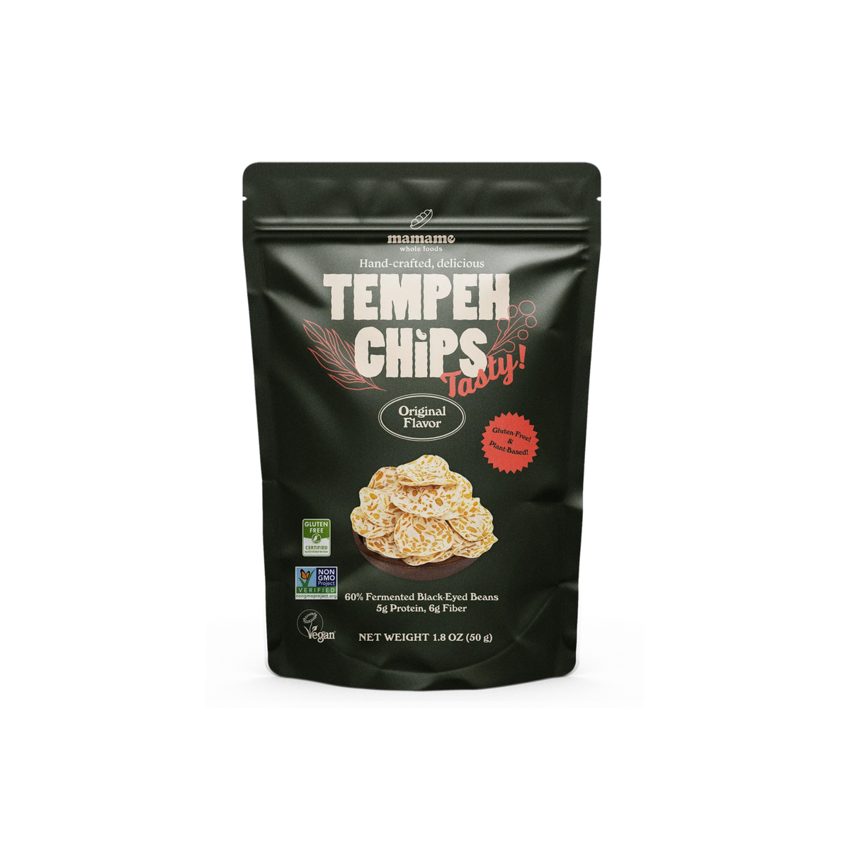 Tempeh Chips Original 50g /12