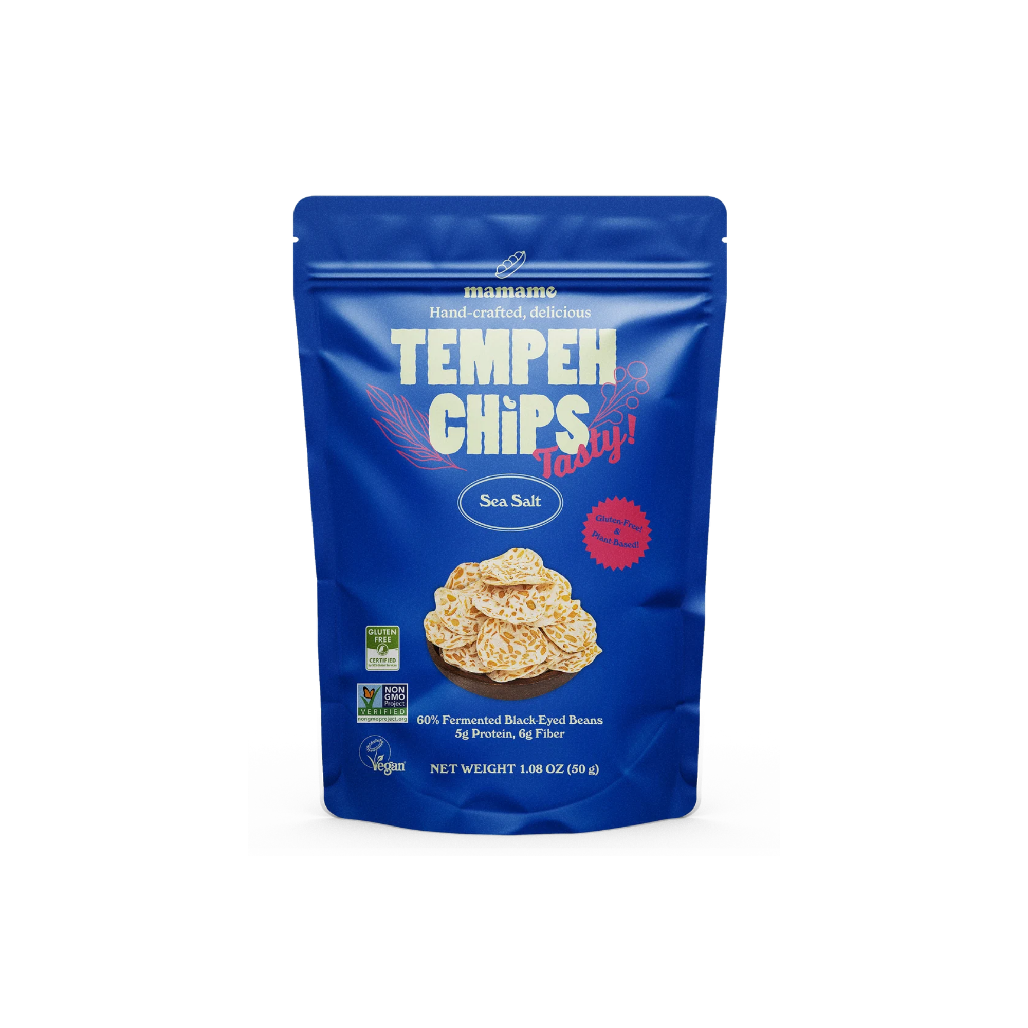 Tempeh Chips Sea Salt 50g /12