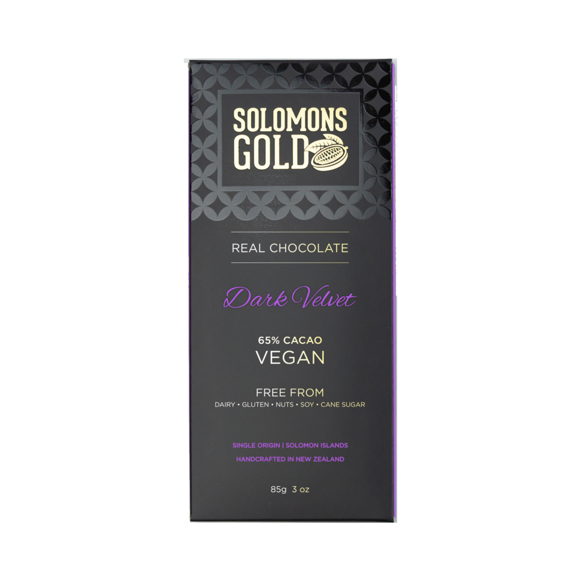 Chocolate Bar Velvet Dark 65% 85g/12