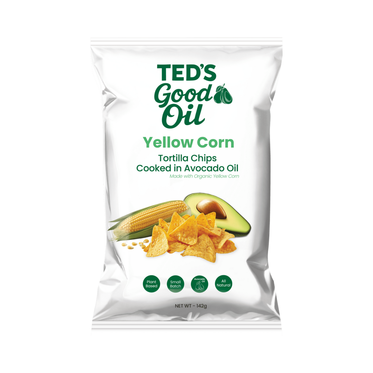 Tortilla Chips Yellow Corn 142g/12