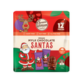 Multipack Chocolate Santas 155g/8