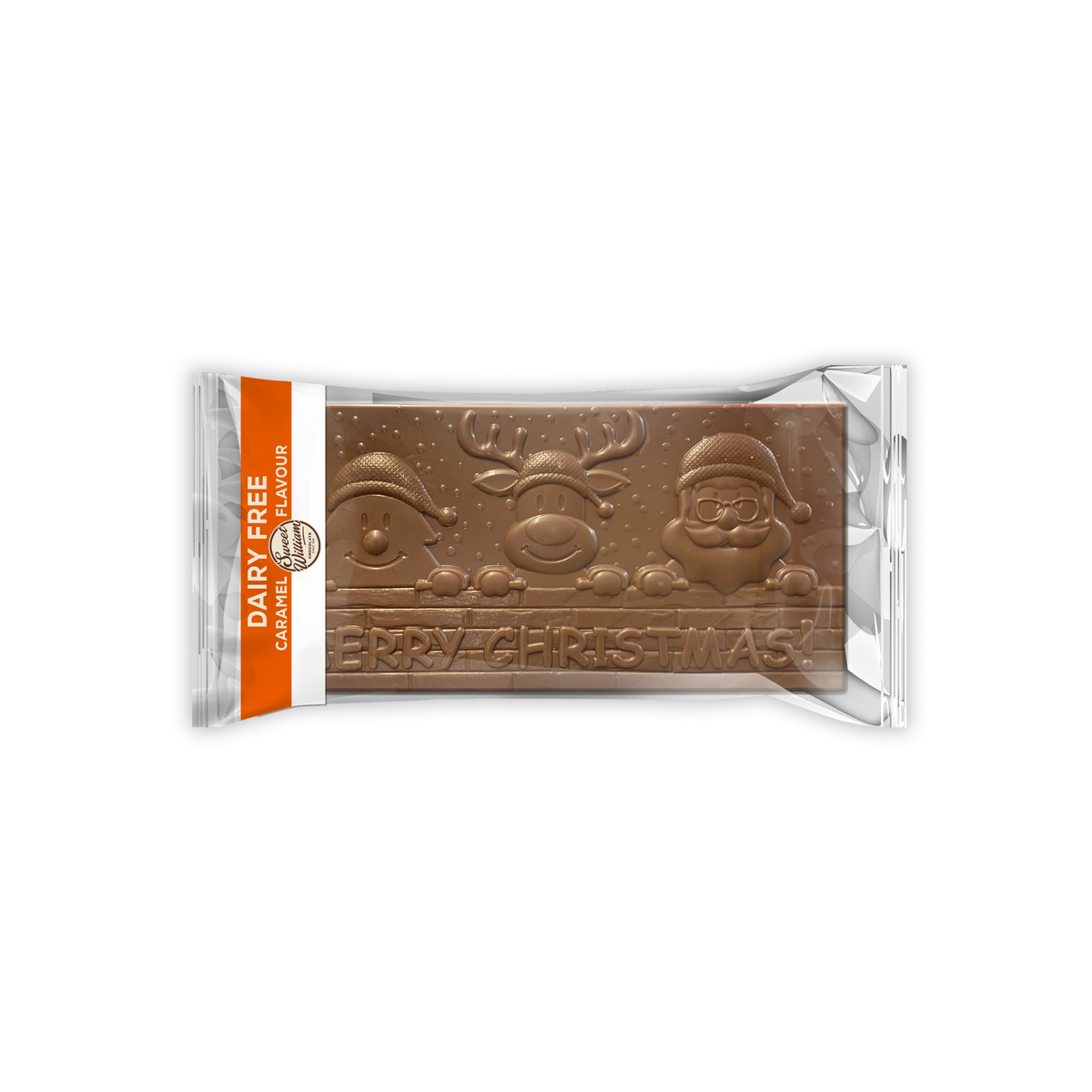 Chocolate Block Christmas Caramel 82g/14