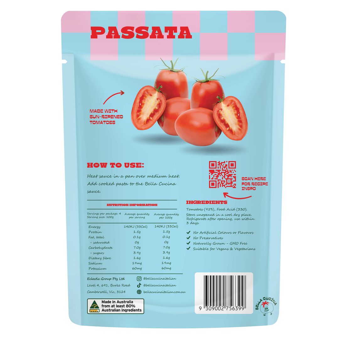 Pasta Sauce Passata 400g/6 image 1