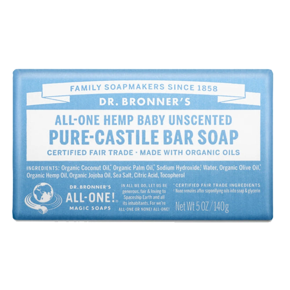 Bar Soap Baby Unscented 140g /12