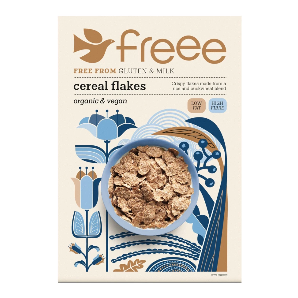 DF Org Cereal Flakes GF 375g/5